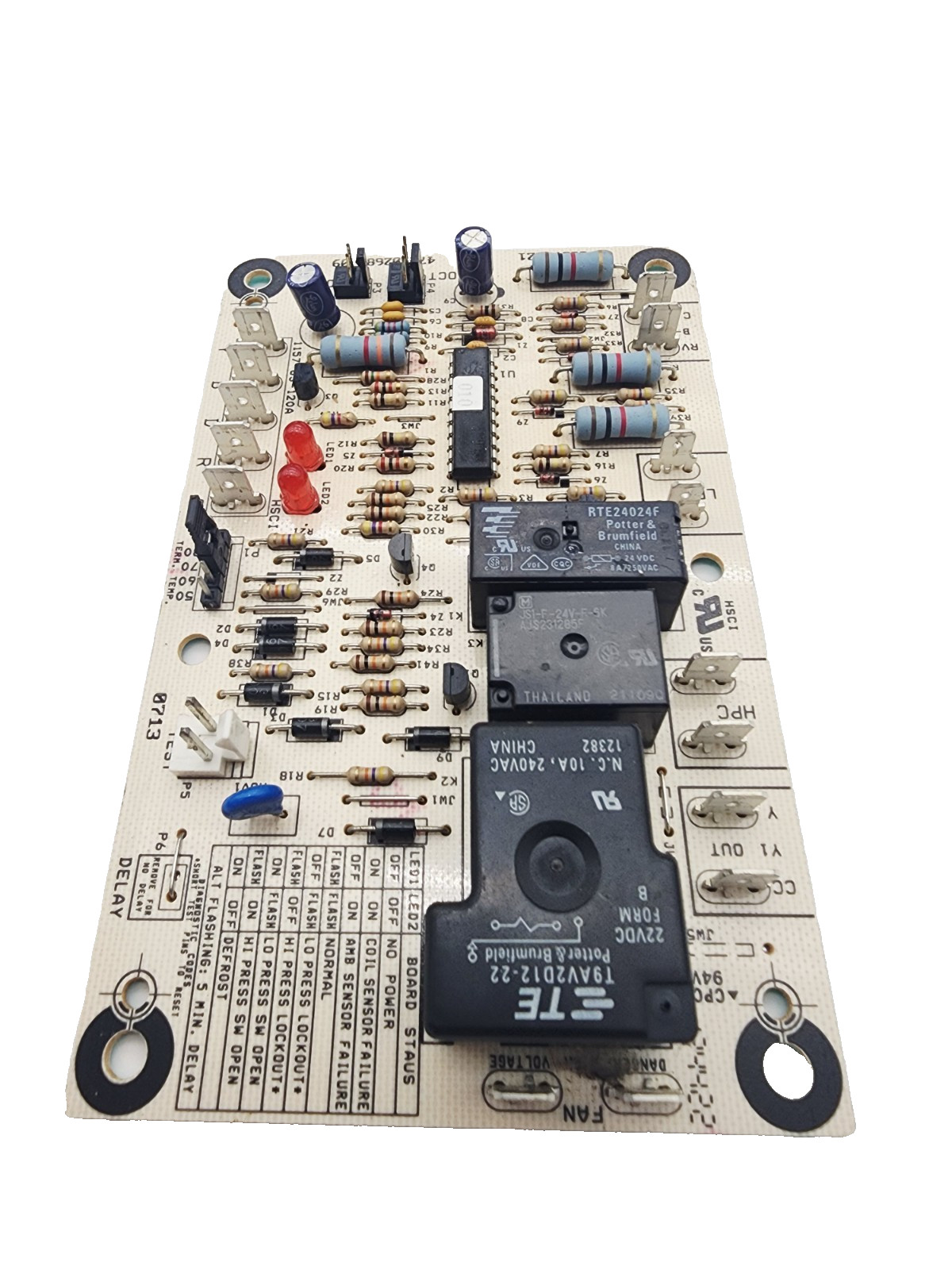 Rheem Ruud / Carrier Control Board 1157-121 47-102684-08