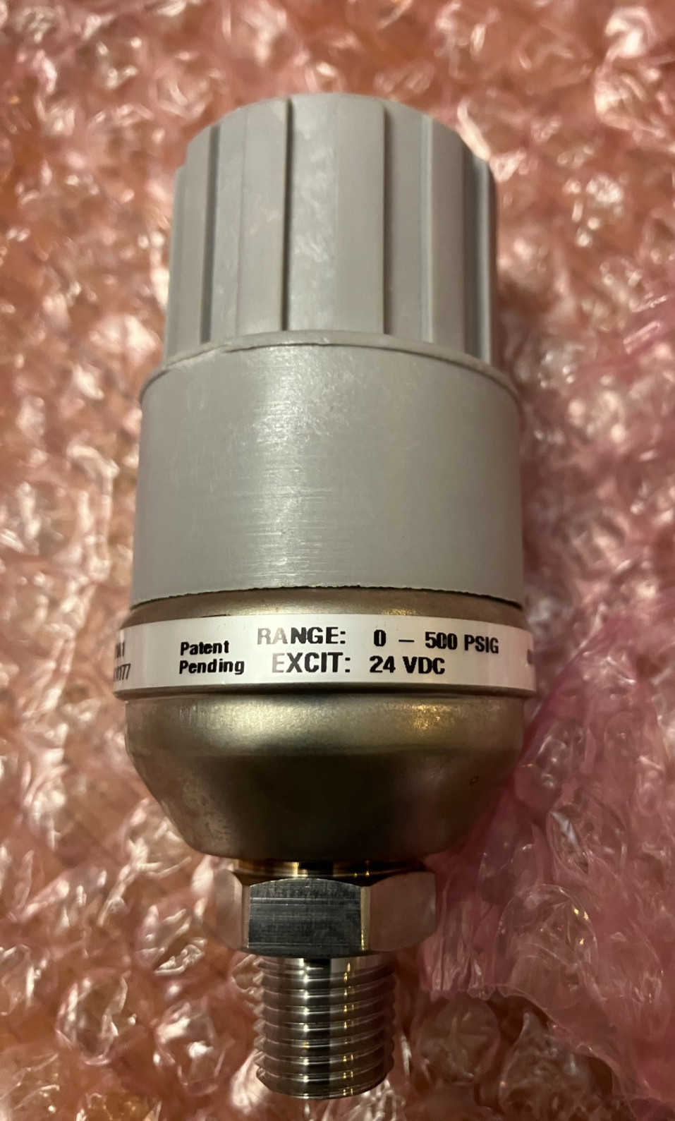 Setra 2091500PG2M11A1 209 Pressure Transducer, 0-500 PSIG, 1/4 NPT Male, 4-20 mA