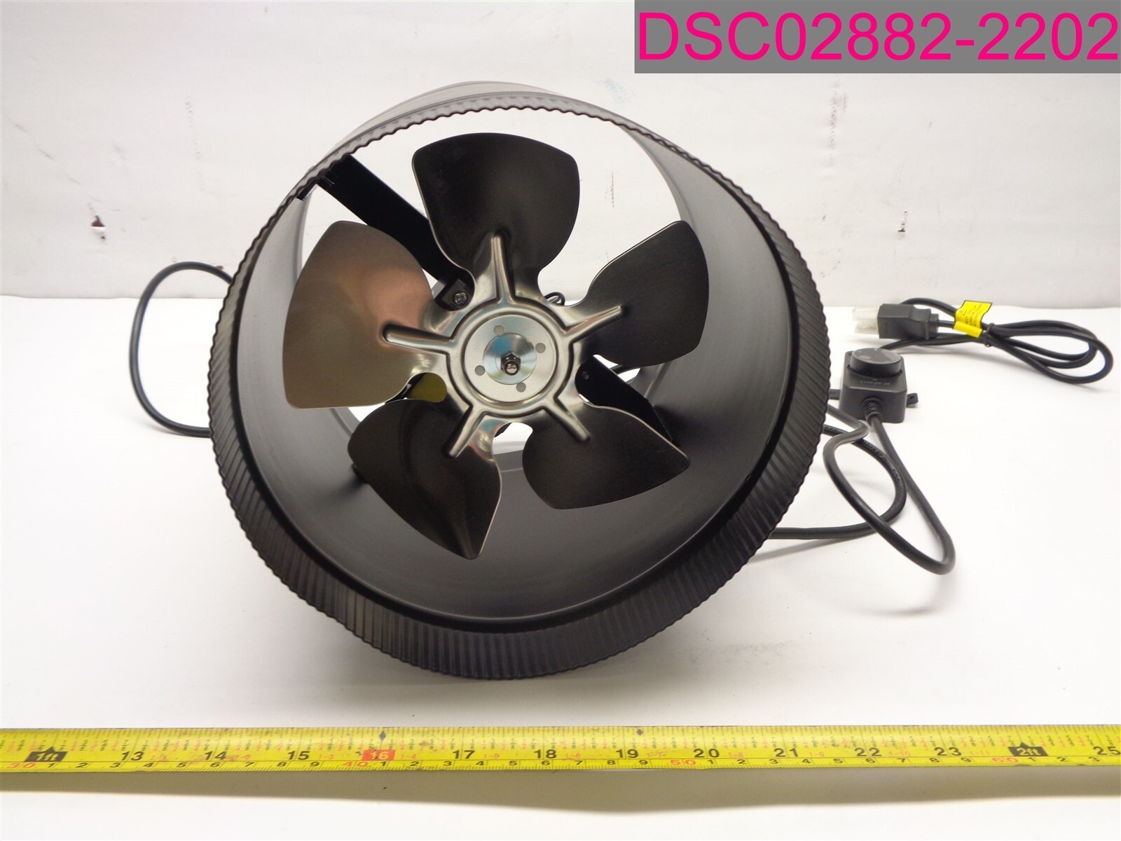 Bent; AC Infinity Raxial Series Booster Fact Duct 8″ AC-RXS8 w/ Speed Controller