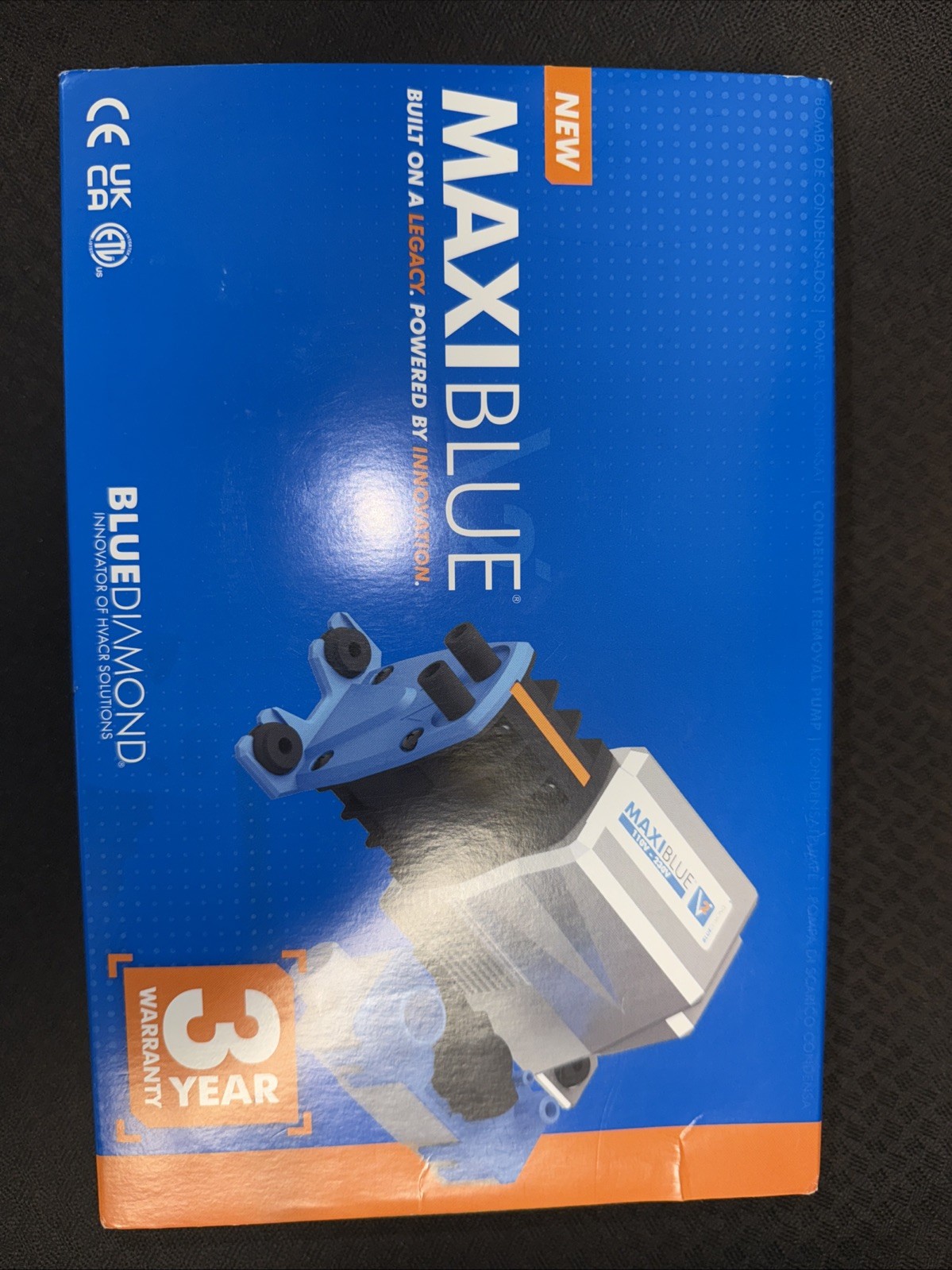 Blue Diamond X88-721 MaxiBlue V2 HVAC Condensate Pump w/ Auto Flow & Alarm