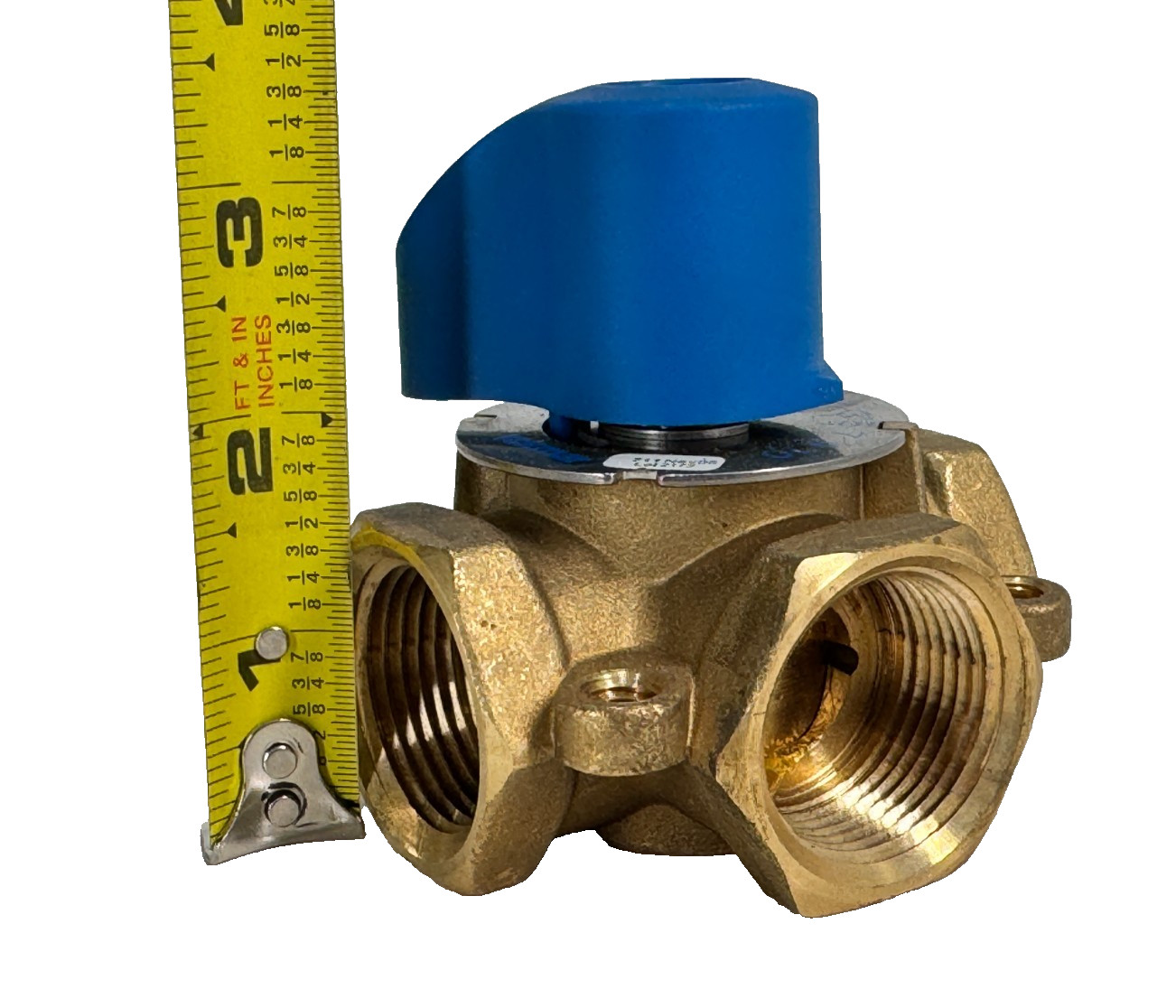 TEKMAR 711 3-Way Mixing Valve 1″ NPT Brass *NIB*