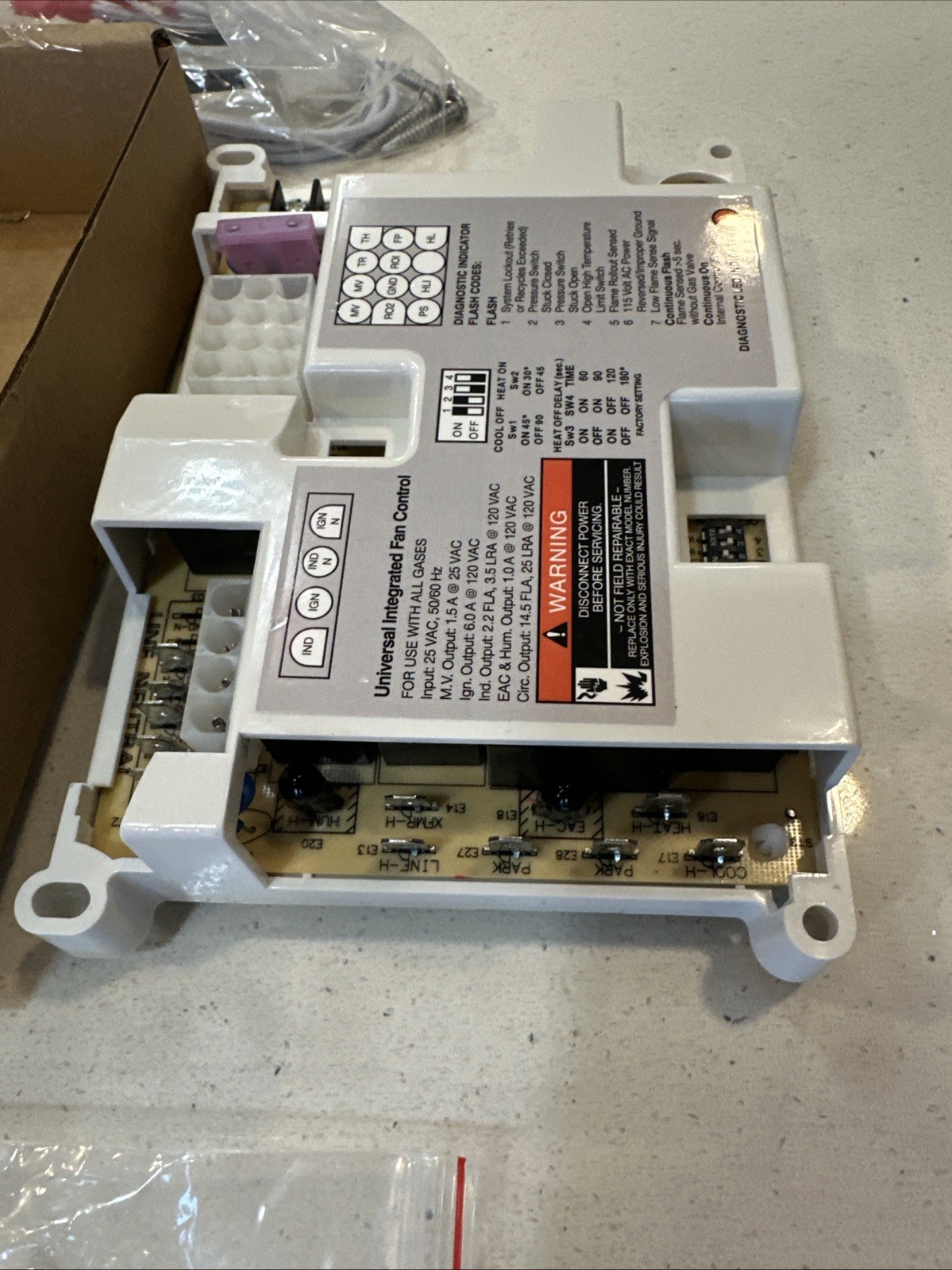 50A55-843 Furnace Control Board Furnace，Suitable for White Rodgers 50A55-843
