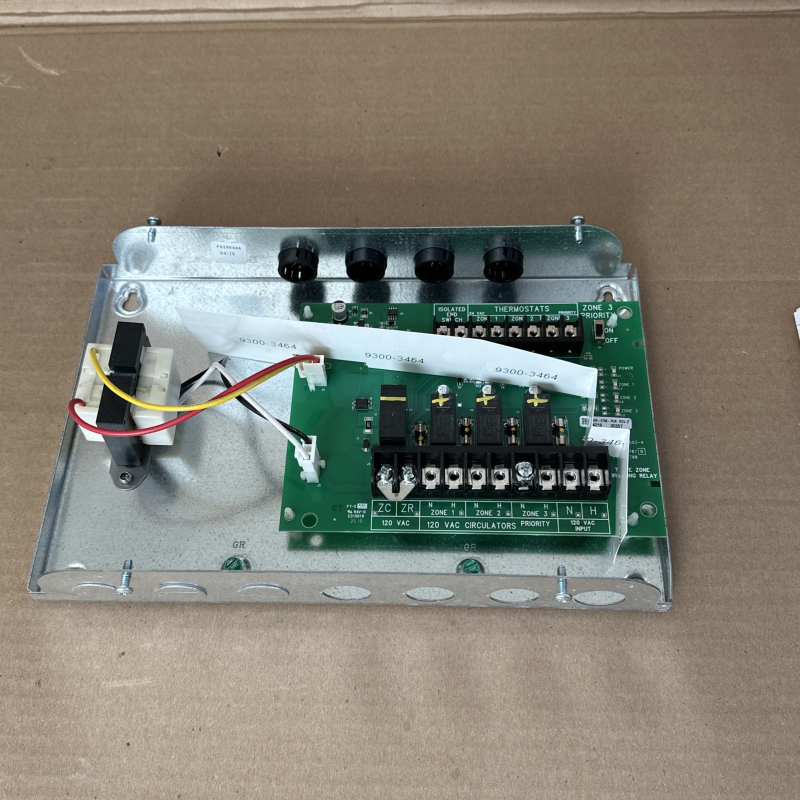 Taco SR503-4 3 Zone Switching Relay Control