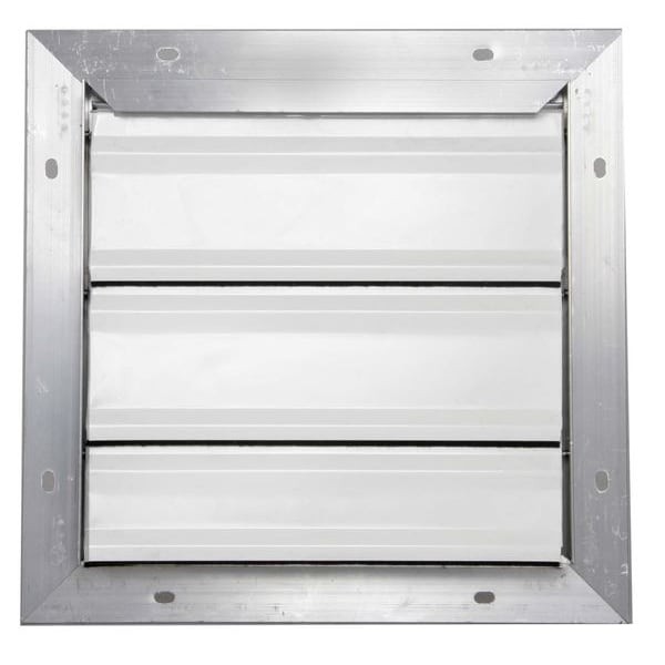 Dayton 3C309 30 In 33″H-W 5.75″L Aluminum Backdraft Damper, 30-1/2 In X 30-1/2