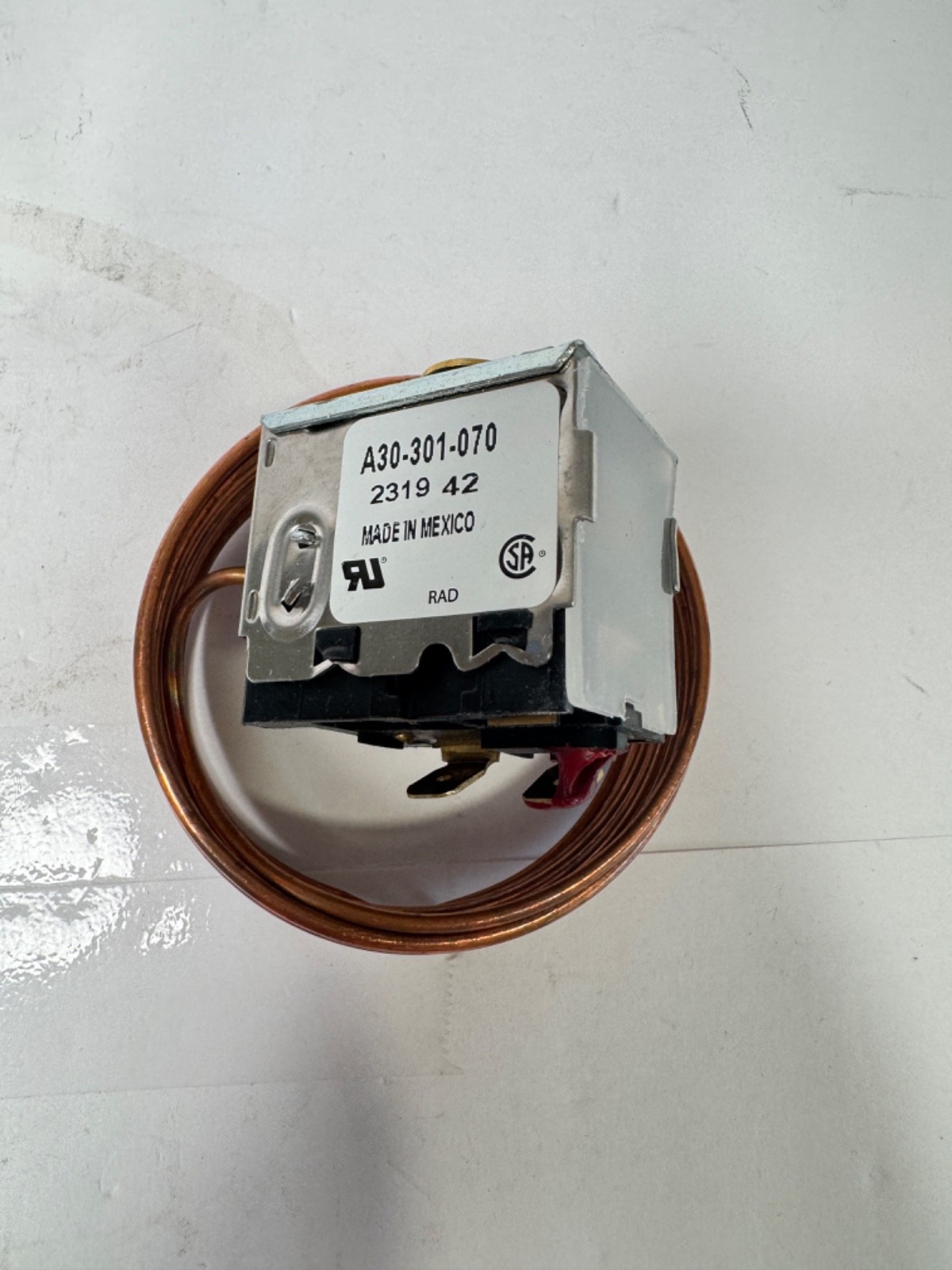Ranco A30-301 Universal -24 to +20 degree Adjustable Freezer Thermostat
