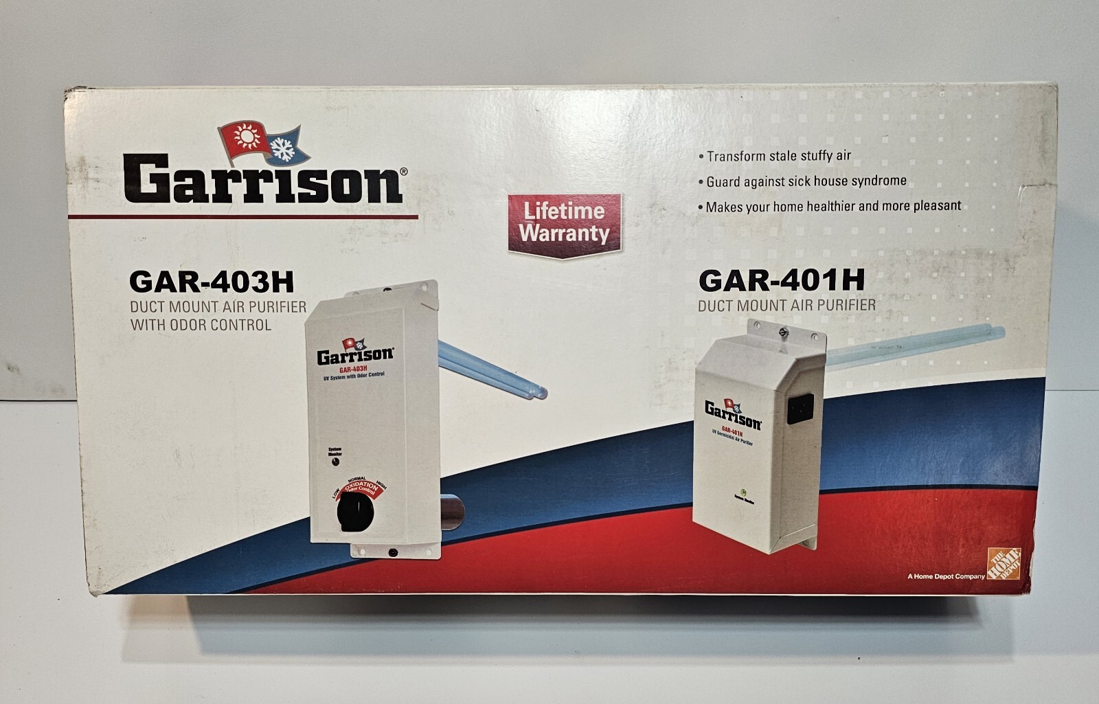 Garrison UV Air Duct Santizing System Allergens/Mold/Bacteria (EZ to Install)