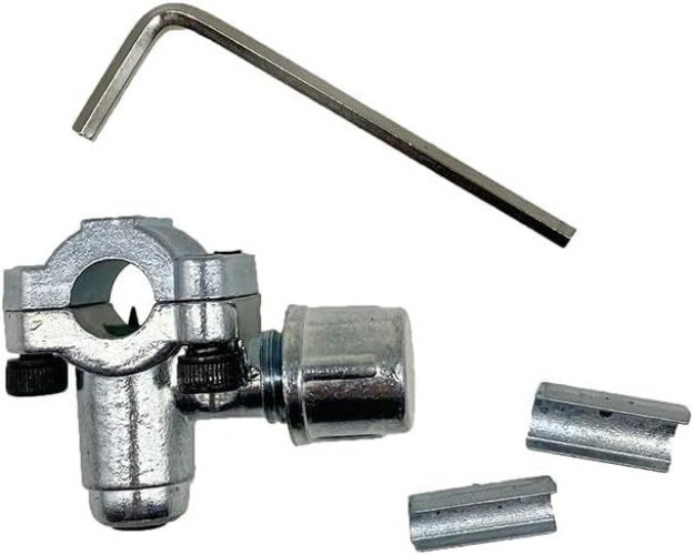 Bullet Piercing Valve Kit, 4Pcs Bullet Piercing Valve Line Tap 3 in 1 Access For