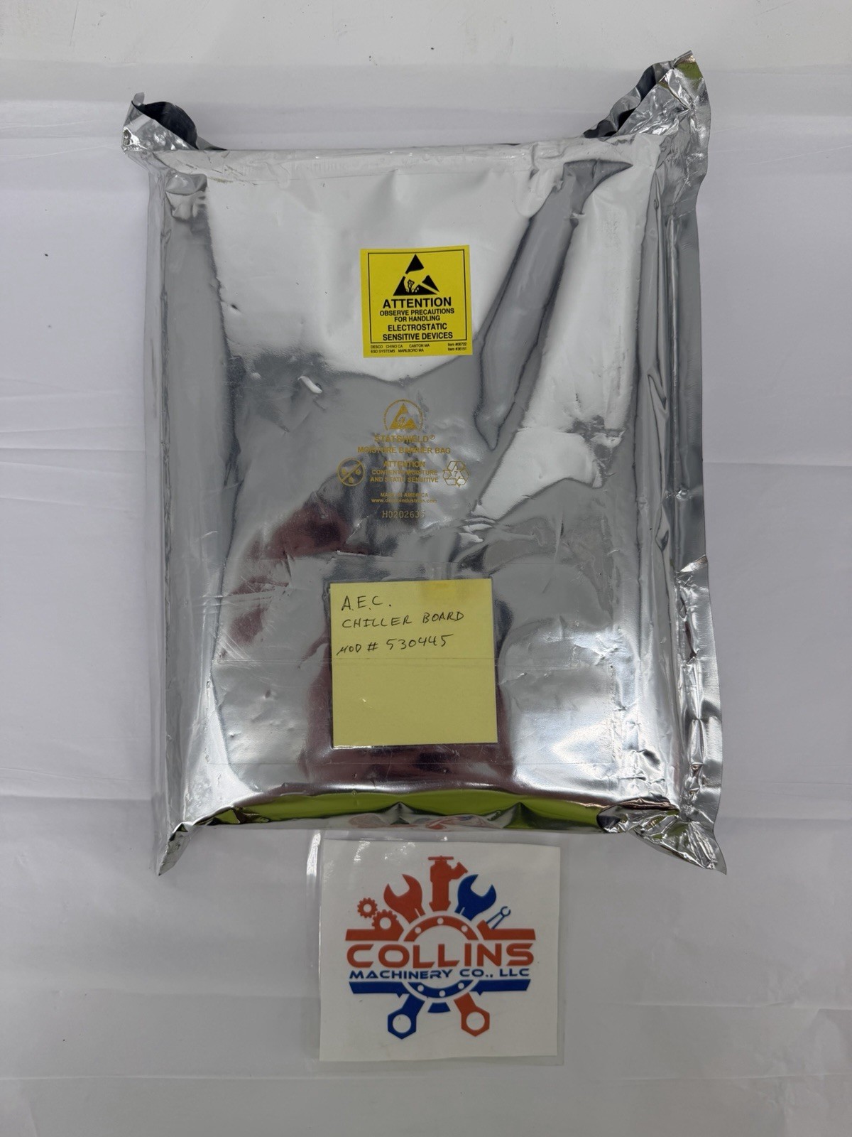 AEC 530445 Chiller Control Board, Micro-Computer, RS232, MPXT Board Rev. C