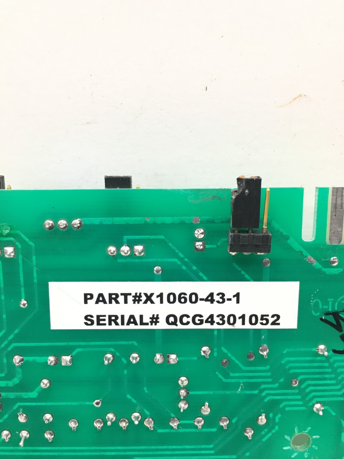 Exide X1060-43-1 Forklift Battery Charger Control Board used #P980A