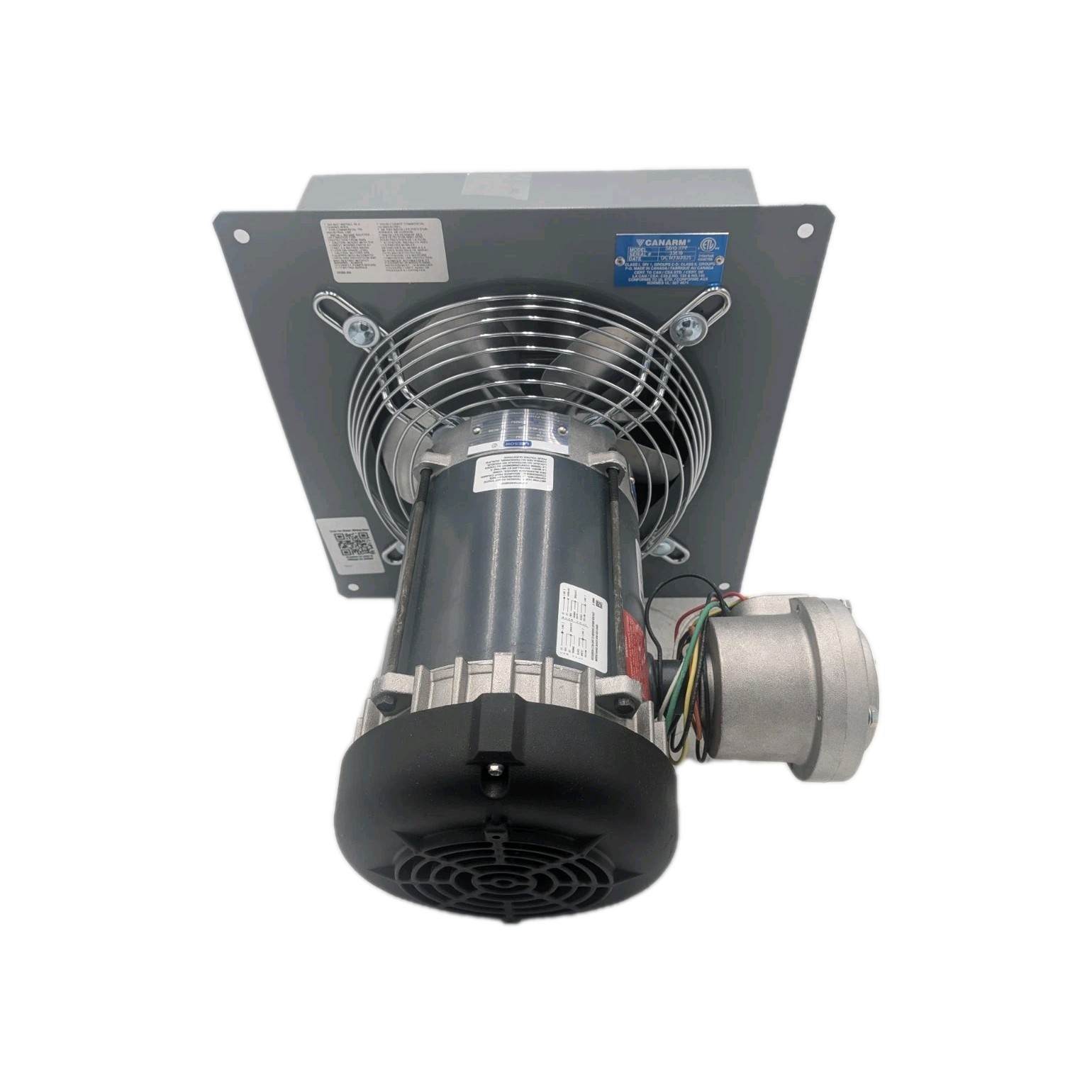 Canarm SD10-XPF 10 1/3HP 620 CFM Shutter Mounted Hazardous Location Exhaust Fan