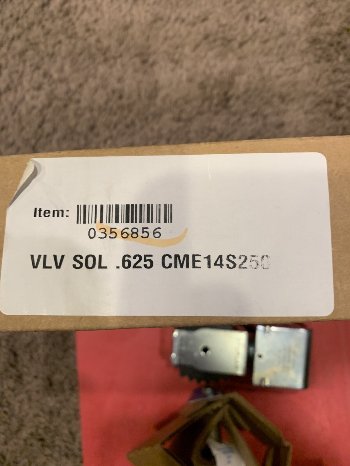 Sporlan CME14S250 solenoid/CHECK valve W/120VAC MKC-2 NOS (No blue ID) 5/8″OD