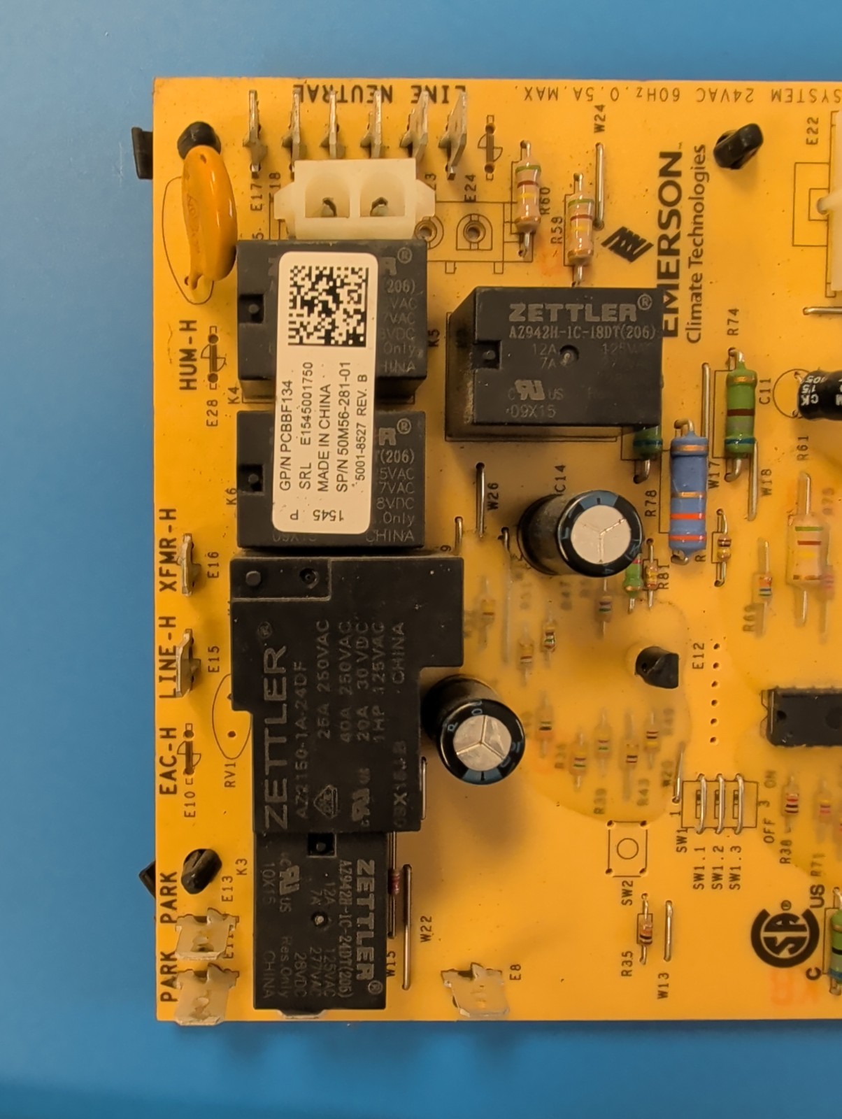 Goodman Amana PCBBF134 Furnace Control Circuit Board 50M56-281-01 INSPECTED