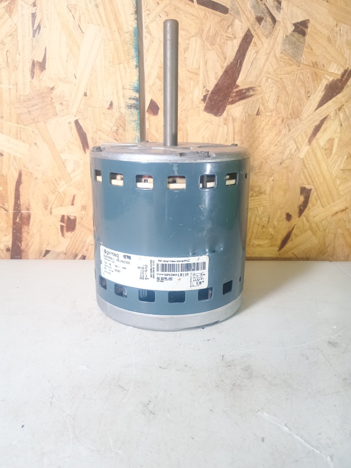 Genteq 607363-01 81W32 10B05 5SME39HXL011A 1/2HP ECM Blower Motor used #ME360