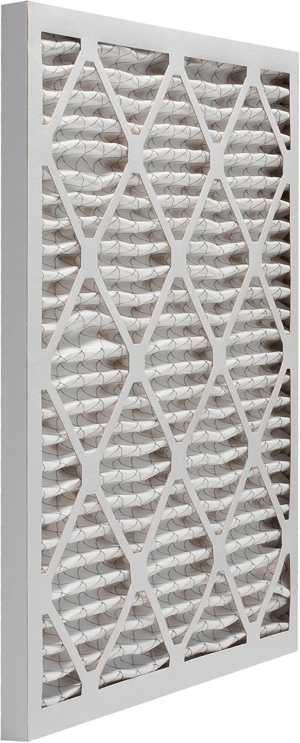 Aerostar 21x21x1 MERV 11 Air Filter, 6 Count, ACTUAL SIZE 6 PACK, White