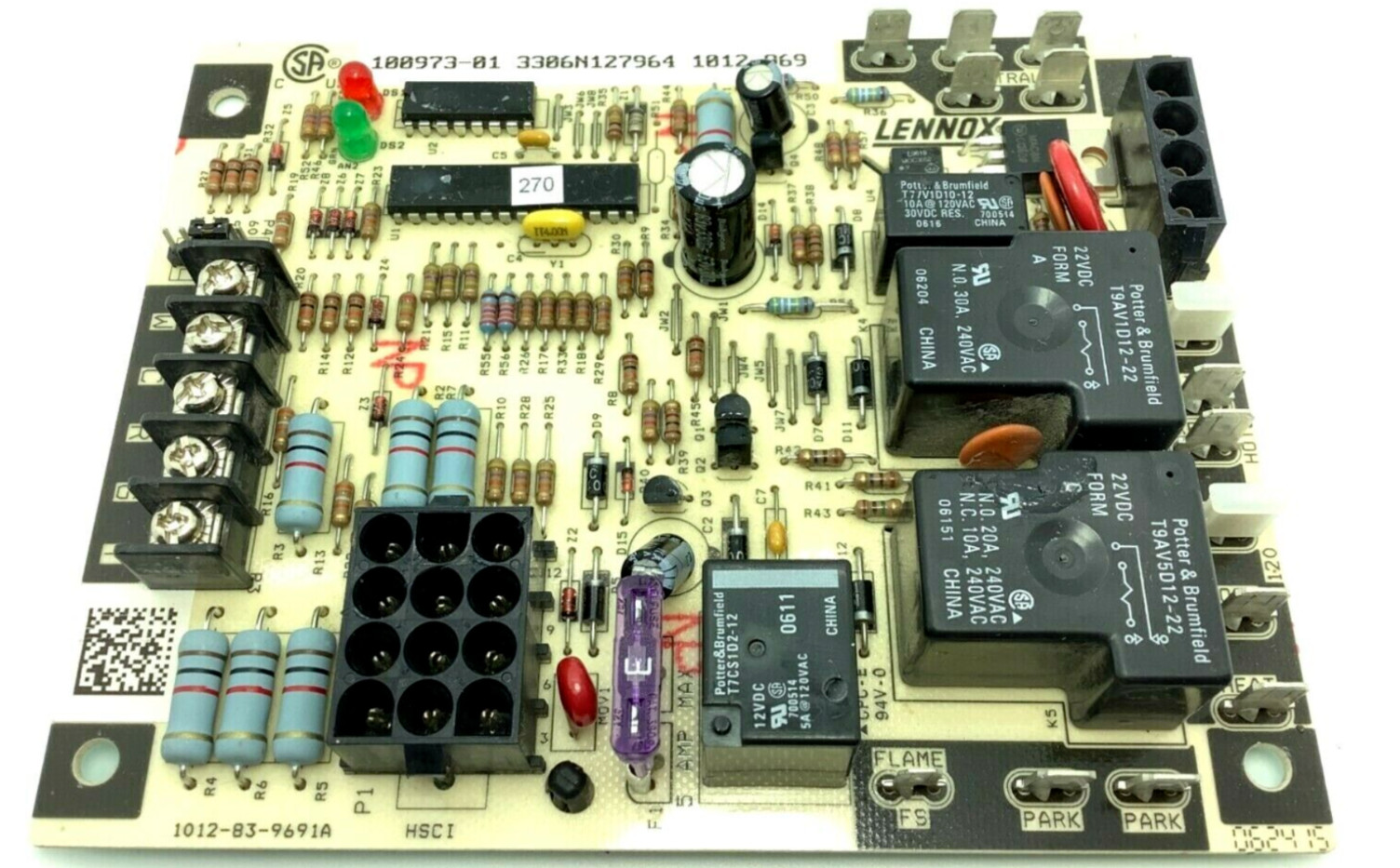 GUARANTEED WORKING TESTED GOOD 100973-01 Furnace Control Board 1012-969