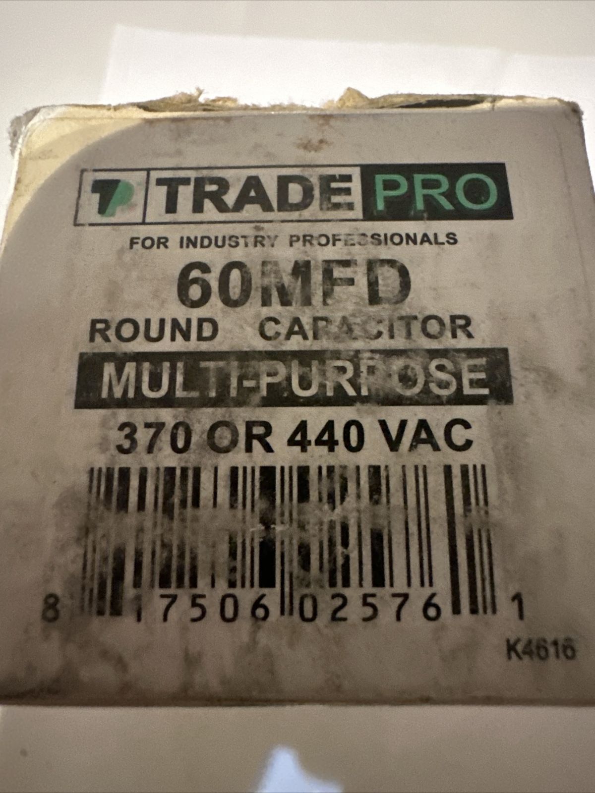 TradePro Capacitor 60MFD (HCKS600R440Z)