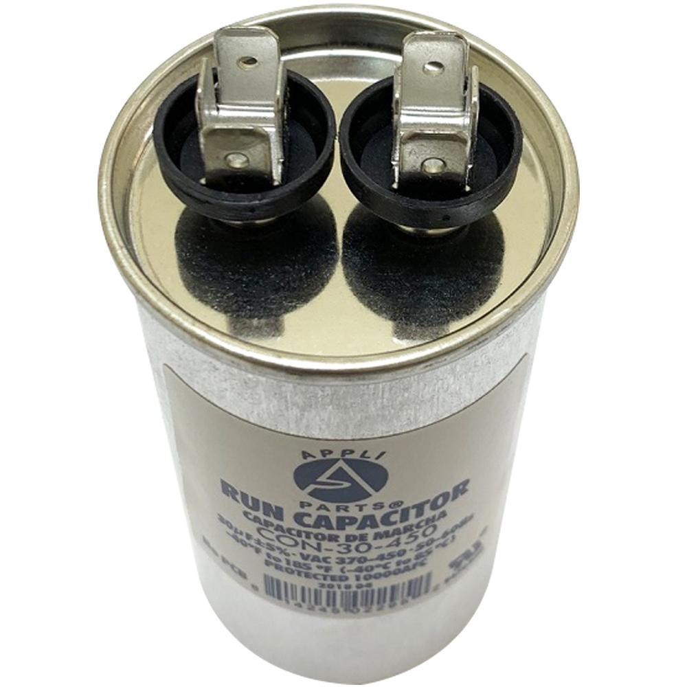 Appli Parts Run Capacitor for ac 30 Mfd uF (microfarads) 370 VAC or 450 VAC CBB6