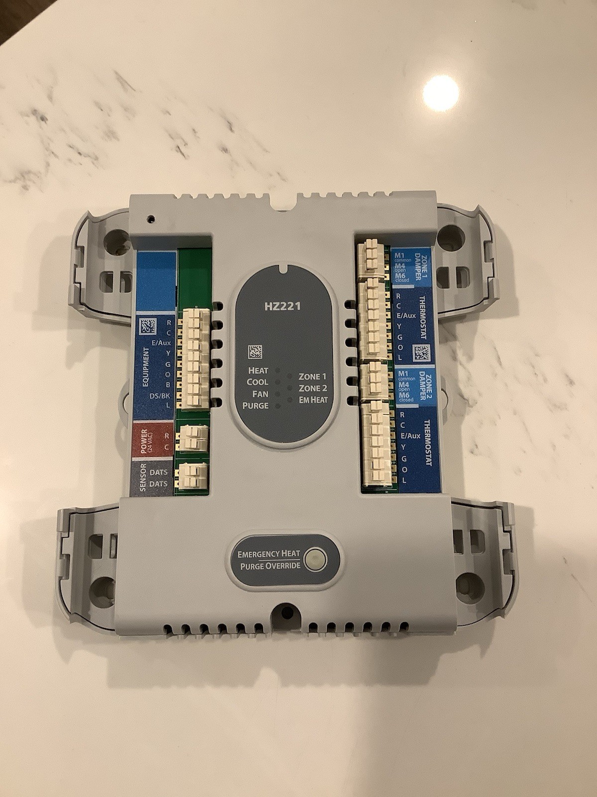 Honeywell HZ221 True Zone Control Panel 24VAC 2 Zones