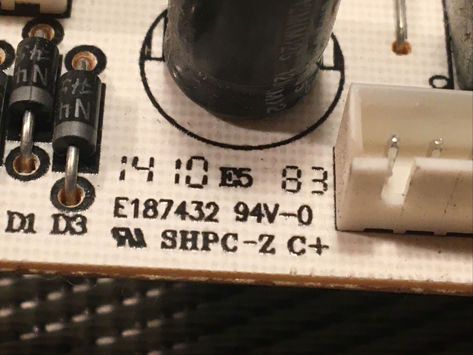 Haier ac model: ESA406N Power Supply Board ( E -3-M L9 )