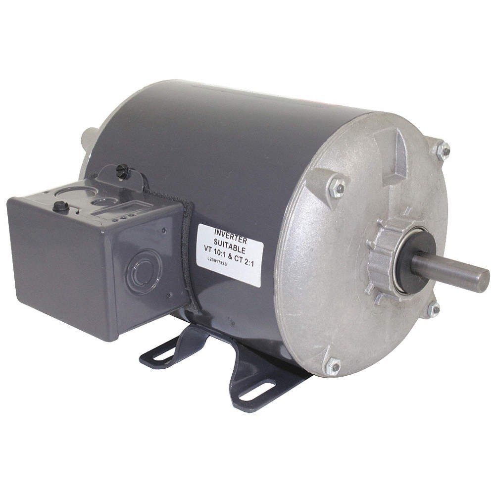 DAYTON 3N854 GP Motor,1/3 HP,3,450 RPM,208-230/460V 3N854