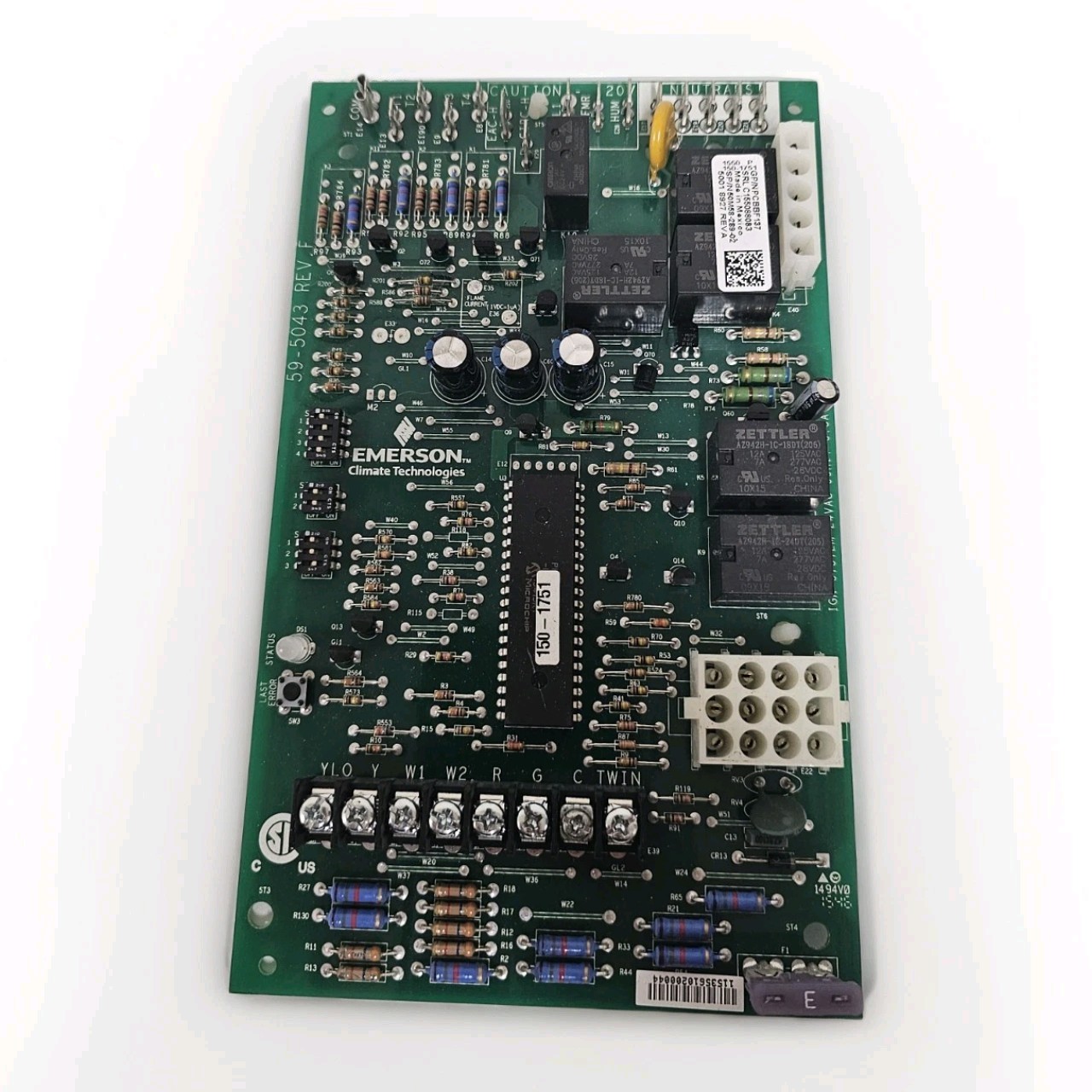 EMERSON GP/N-PCBBF137 50M58-289-02 5001 8927 REV A Goodman Circuit Board