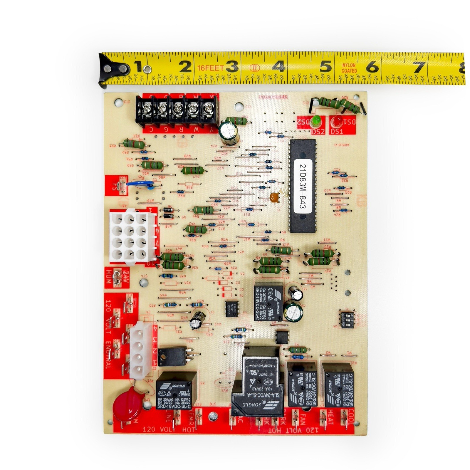 21D83M-843 Furnace Control Circuit Board For Lennox G40UH 83M00 & White-Rodgers