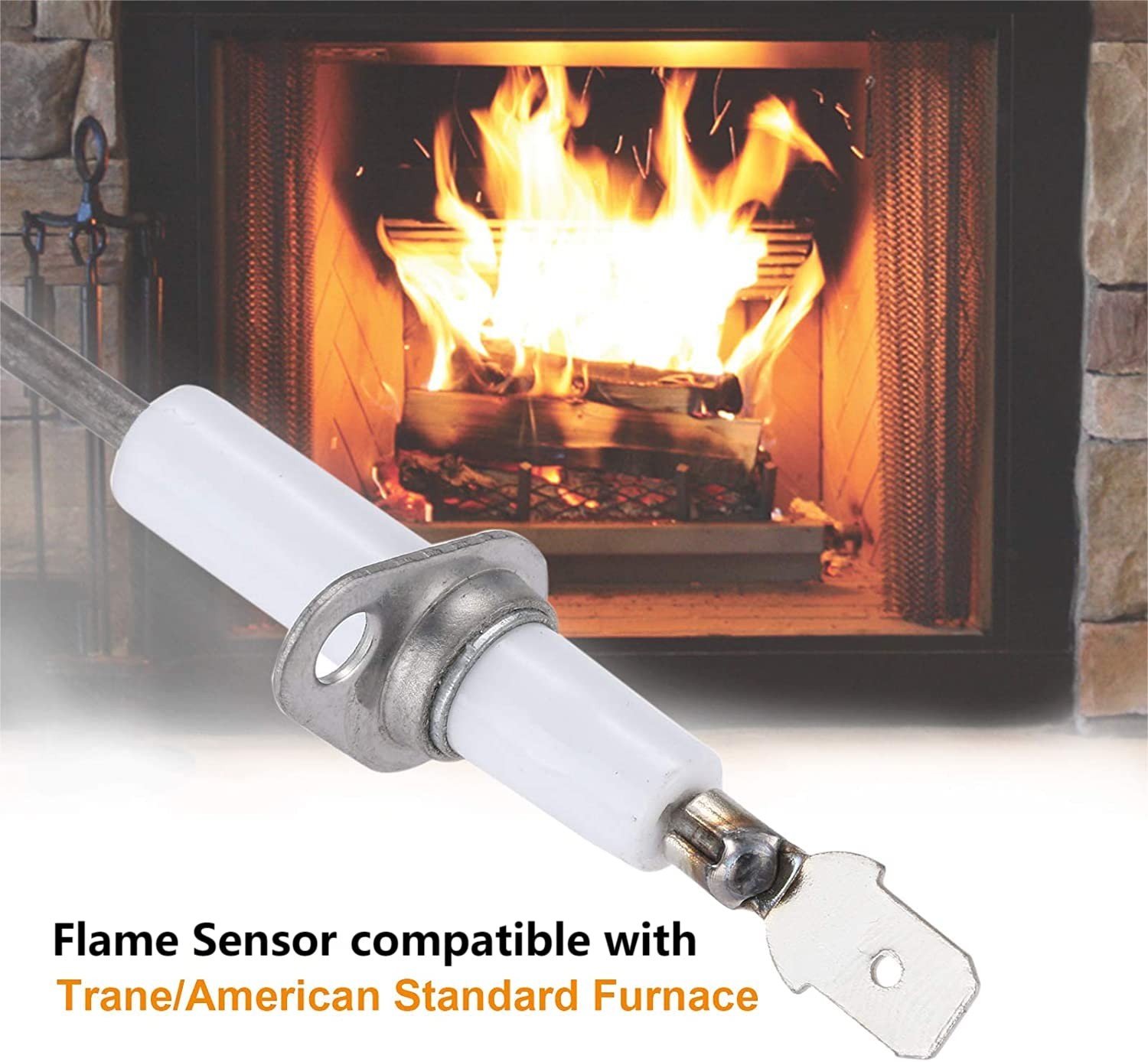 SEN01114 Furnace Flame Sensor Replacement for Trane American Standard 2pcs