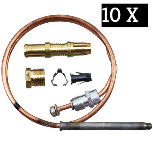 10 Pack of Robertshaw Thermocouple 18″ 1980-018 Snap Fit Universal SHIPS TODAY