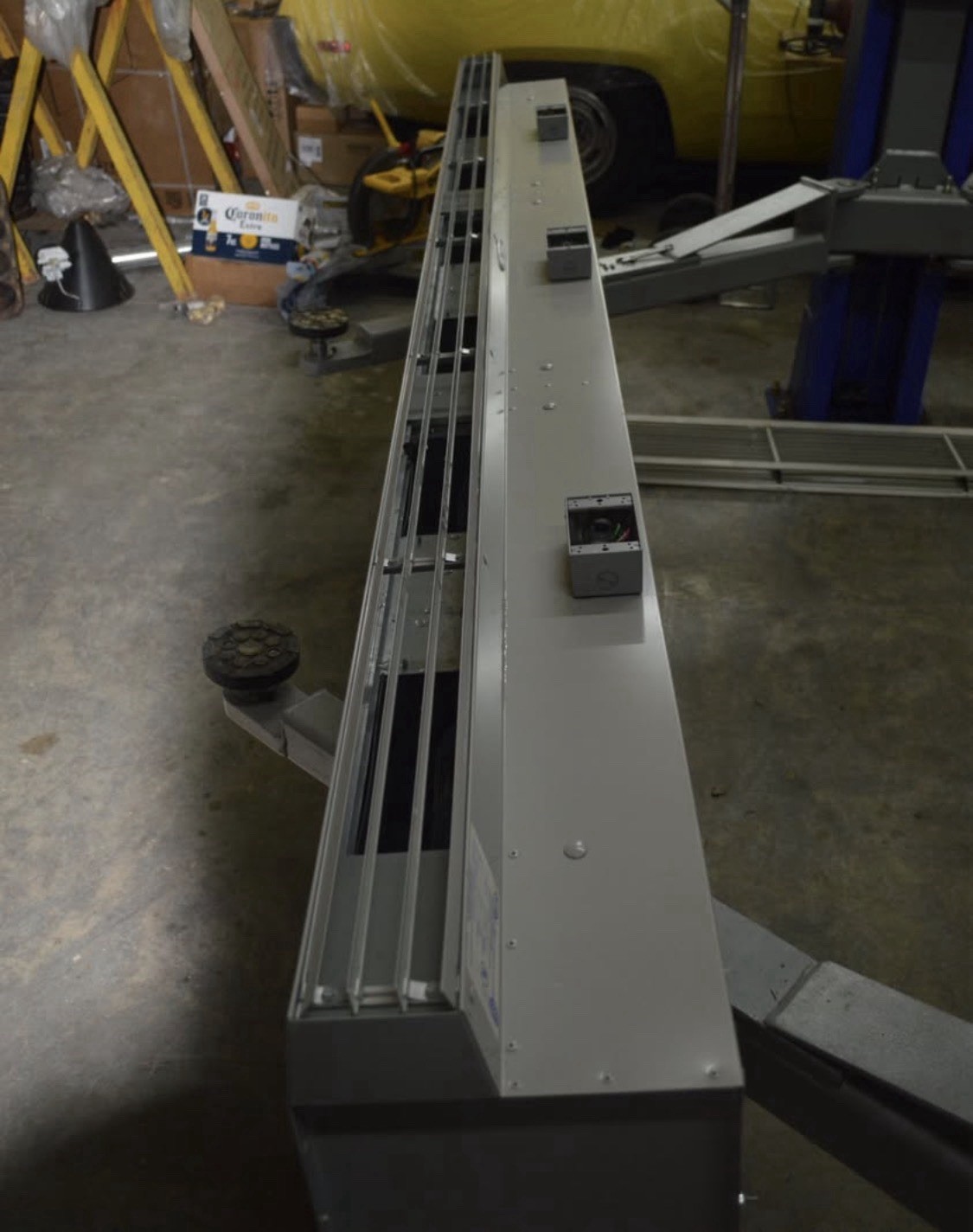Mars Industrial Air Curtain 144” Steel, STD2 SERIES Commercial/Industrial Hybrid