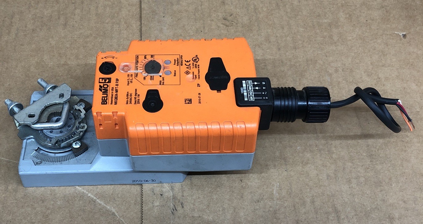 Belimo NKQB24-MFT-B 54 Inch/6Nm Actuator 24v Lot Of 12 Tested Read Description