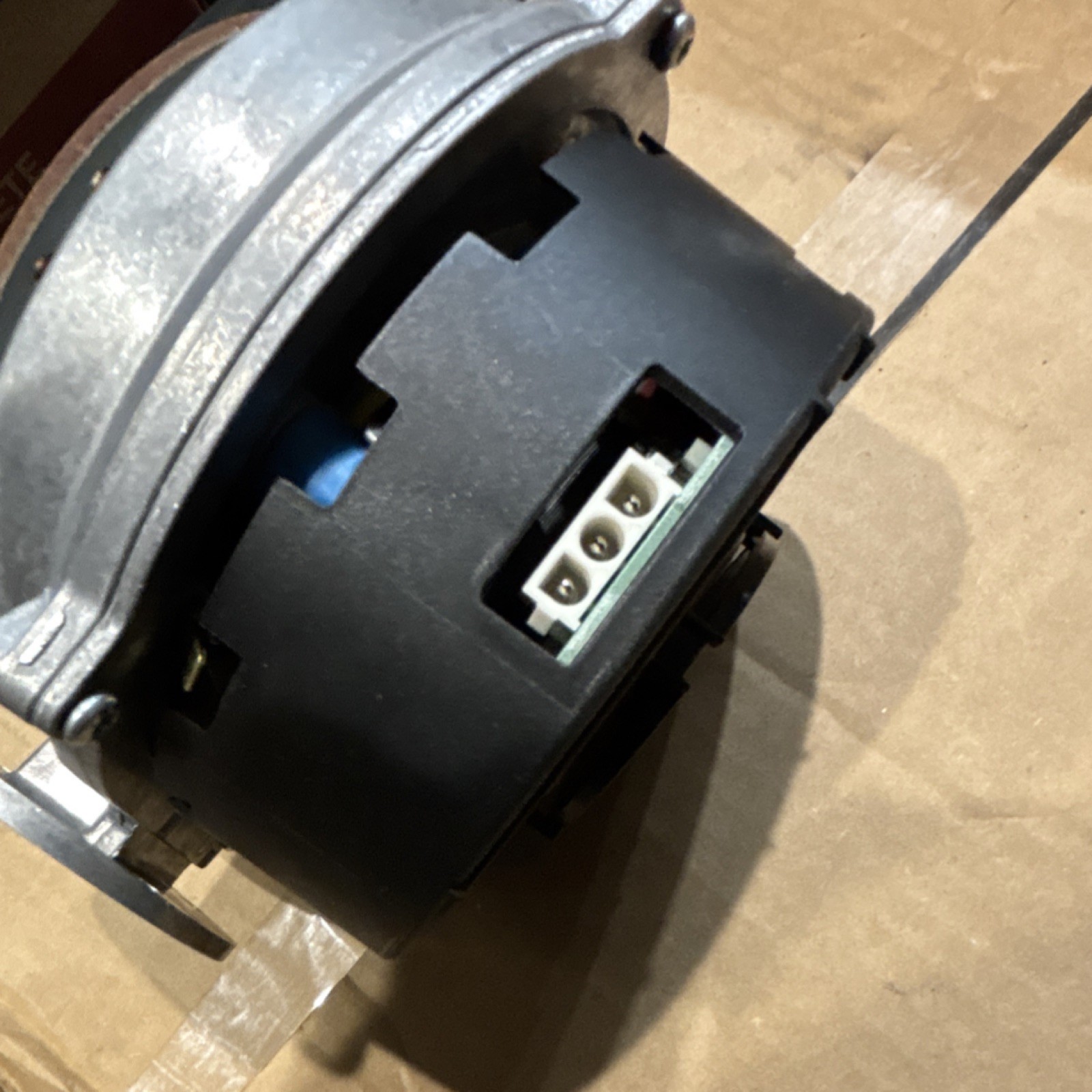 EMC FIME PX118 007 01 7500P-195 Combustion Blower Motor 120V 1 Phase Aluminum