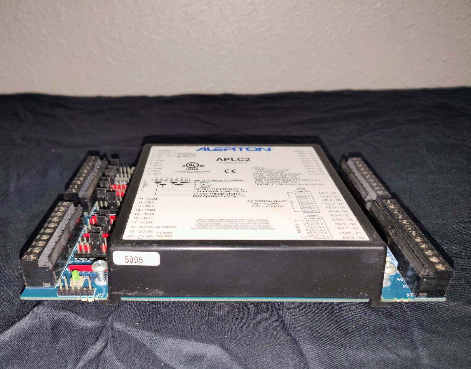 Alerton APLC-2 Ibex DDC Programmable HVAC Logic Controller Board APLC2 Working
