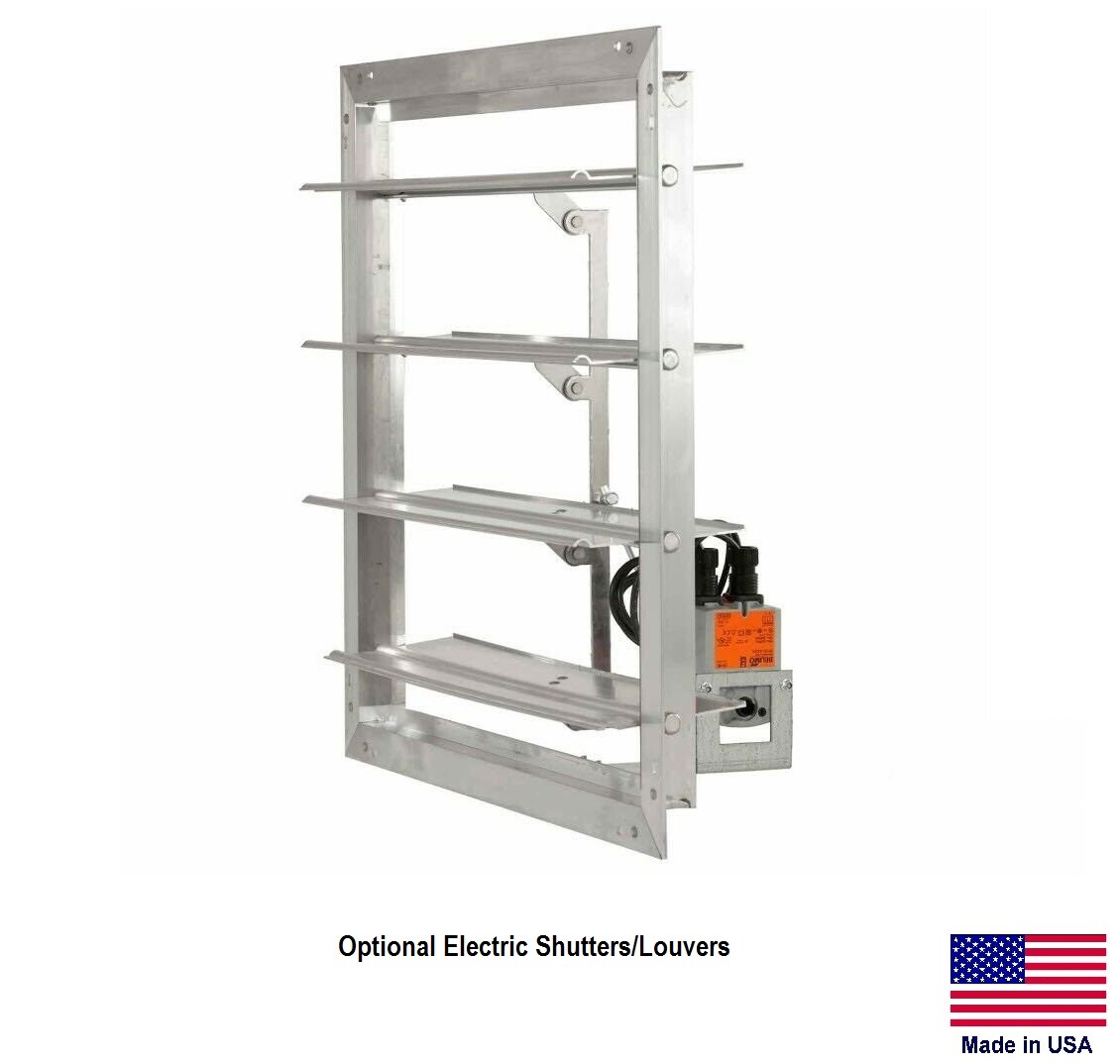 INTAKE FAN Commercial – Belt Drive – 48″ – 230/460V – 3 Ph – 1/2 Hp – 17,100 CFM