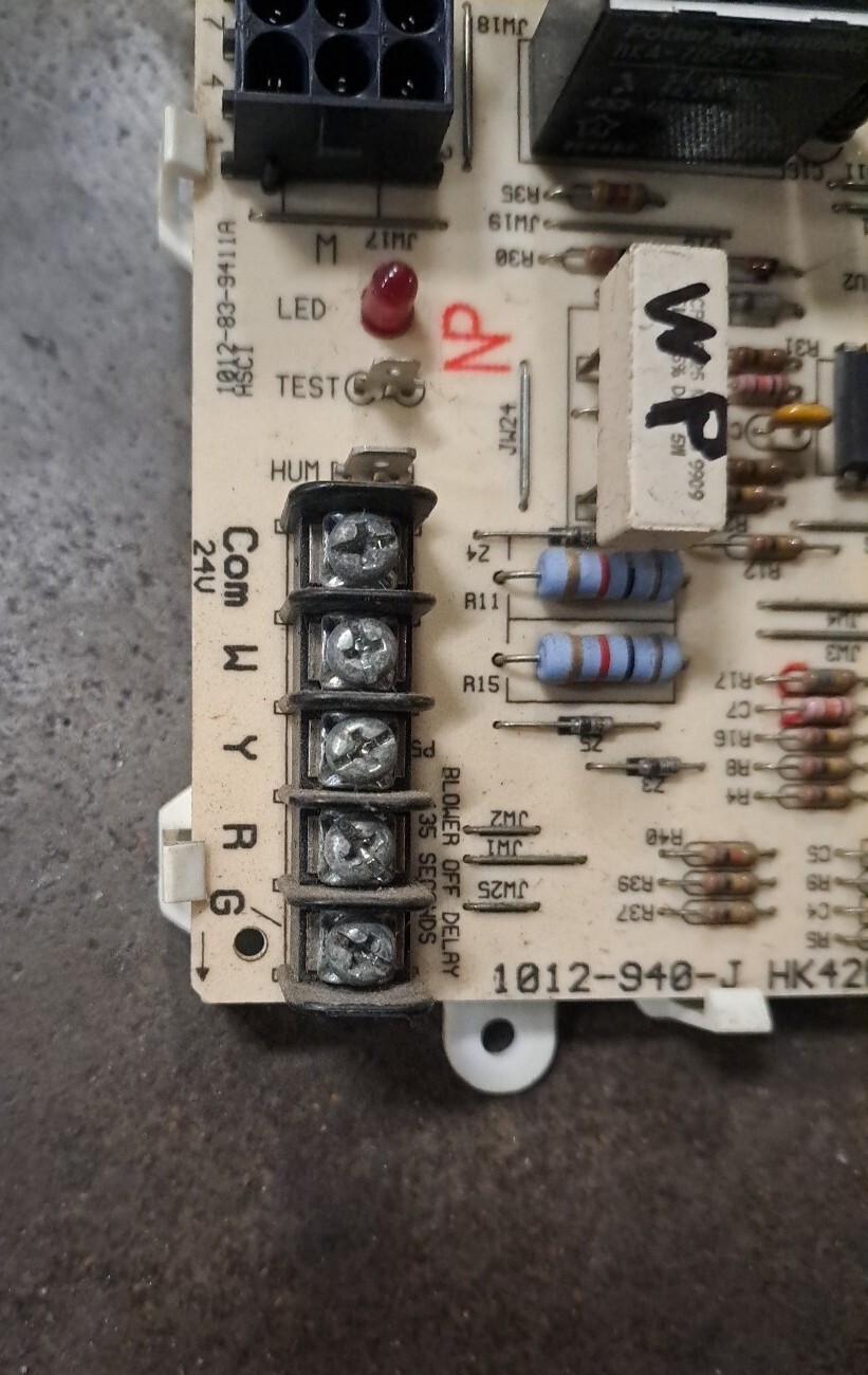 OEM Carrier Bryant Payne HK42FZ009 1012-940-J Furnace Control Circuit Board