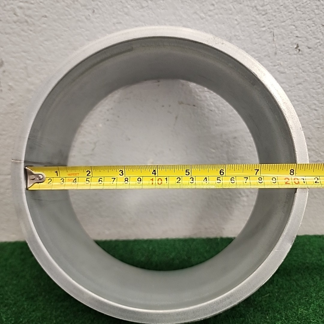 Nordfab 8″ QF Angle Flange Adapter Galvanized 22ga L=3.50″ 8040401824 Ducting