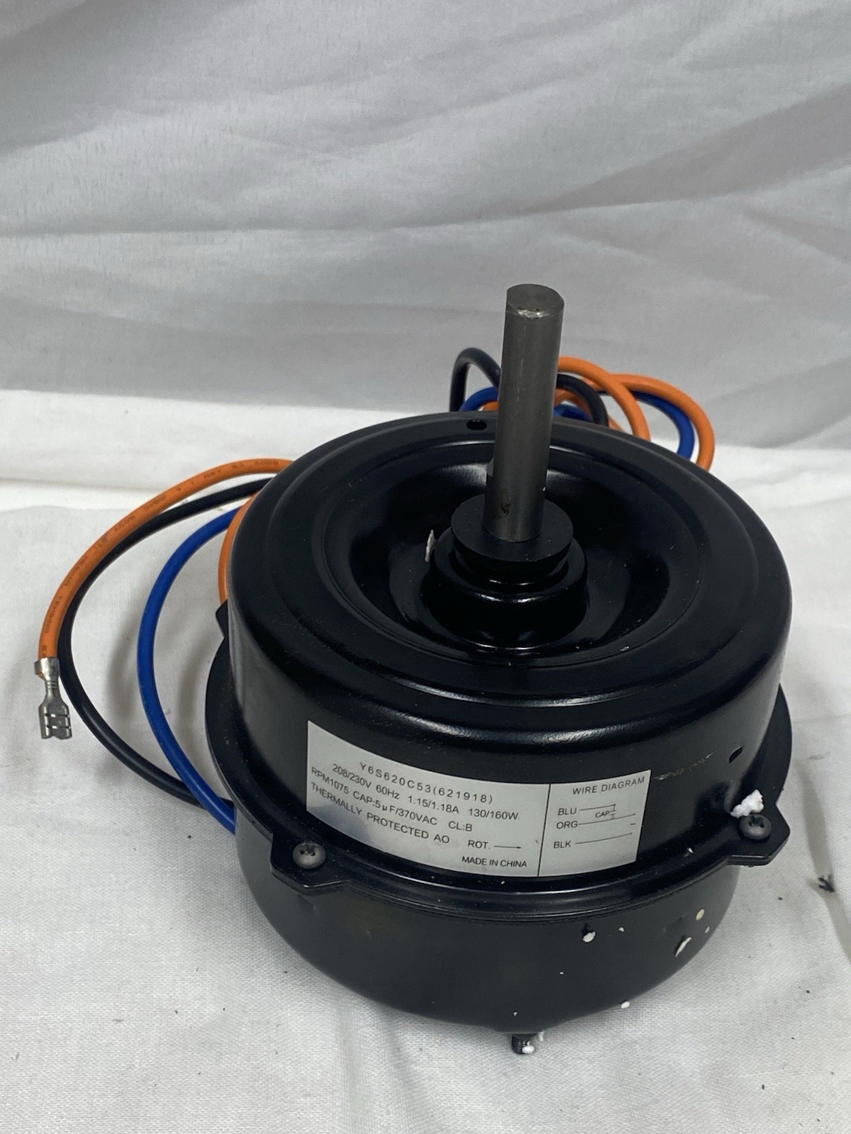 Replaces 5KCP29FCA283AS Motor 1/8 HP 1075 RPM 230V, 621918 5KCP29FCA283AS Com…