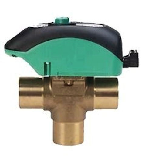 TACO Z075C3-2 Valve, 3 Way, Closed System, 3/4″ Sweat (#5800030)