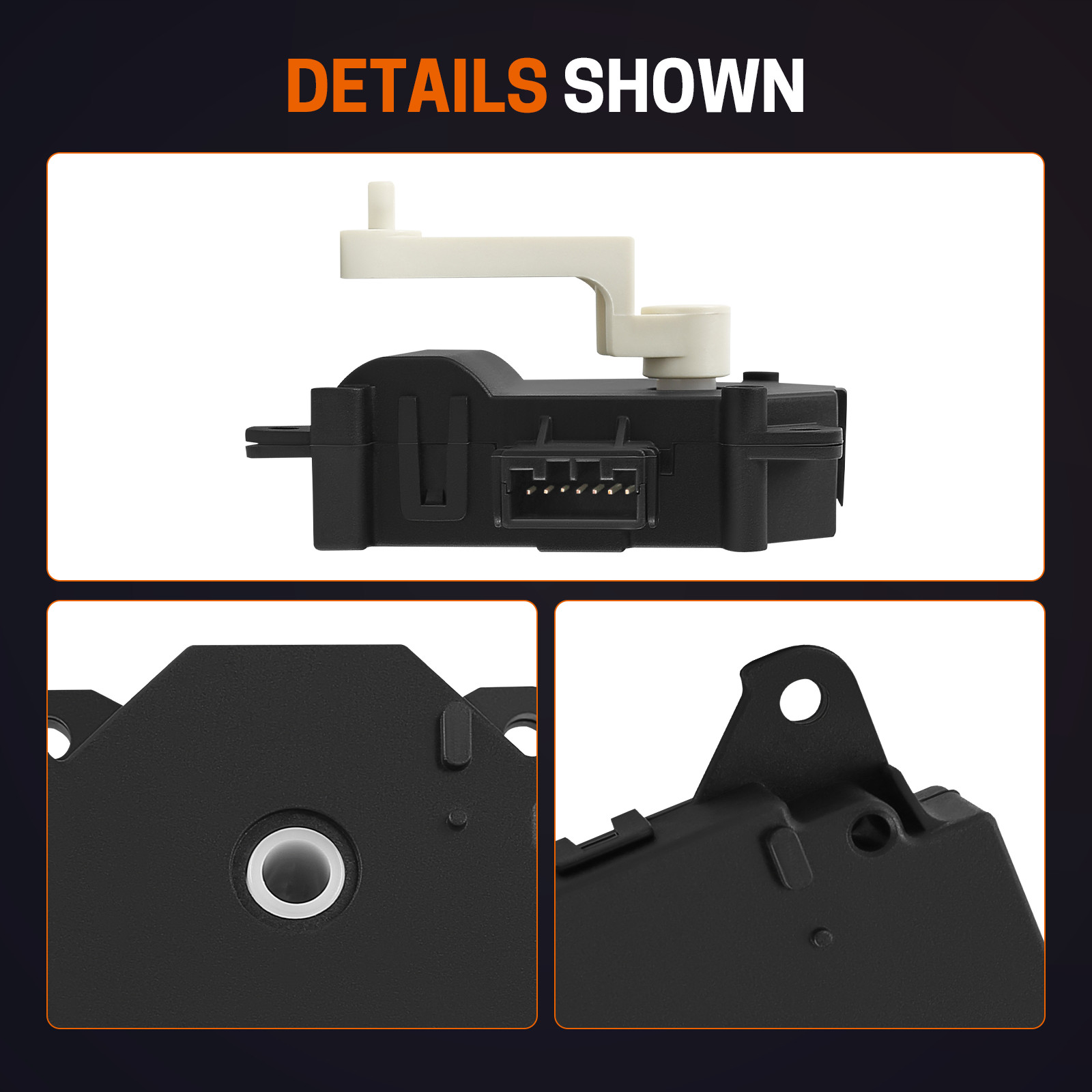 Left Main HVAC Heater Blend Door Actuator For Honda Odyssey Acura ZDX 604-875