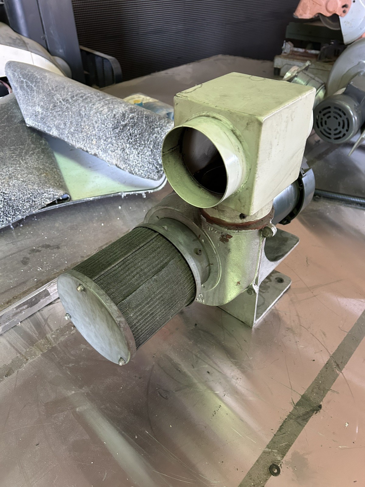 SC-475 American Fan Blower w/ GE 3ph .5hp Motor 200-230/460 3450 rpm
