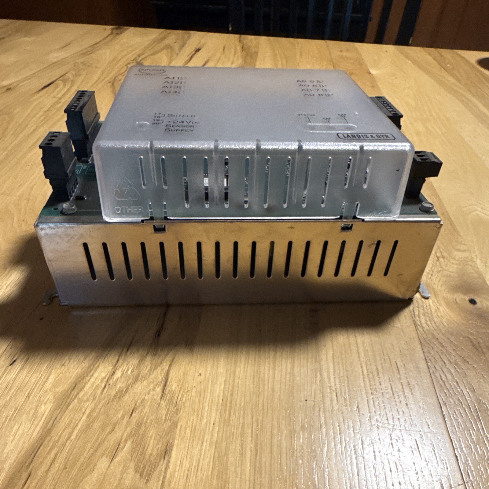 Siemens APOGEE 549 203 Analog Point Block Modular Equipment Controller +24 Vdc