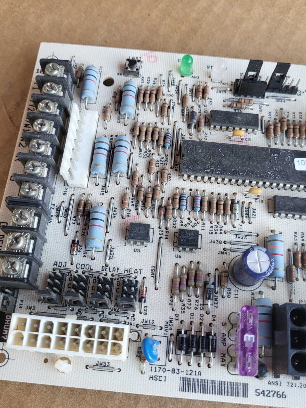 Used York 1170-121, 1170-83-121A OEM Furnace Control Board FREE SHIPPING