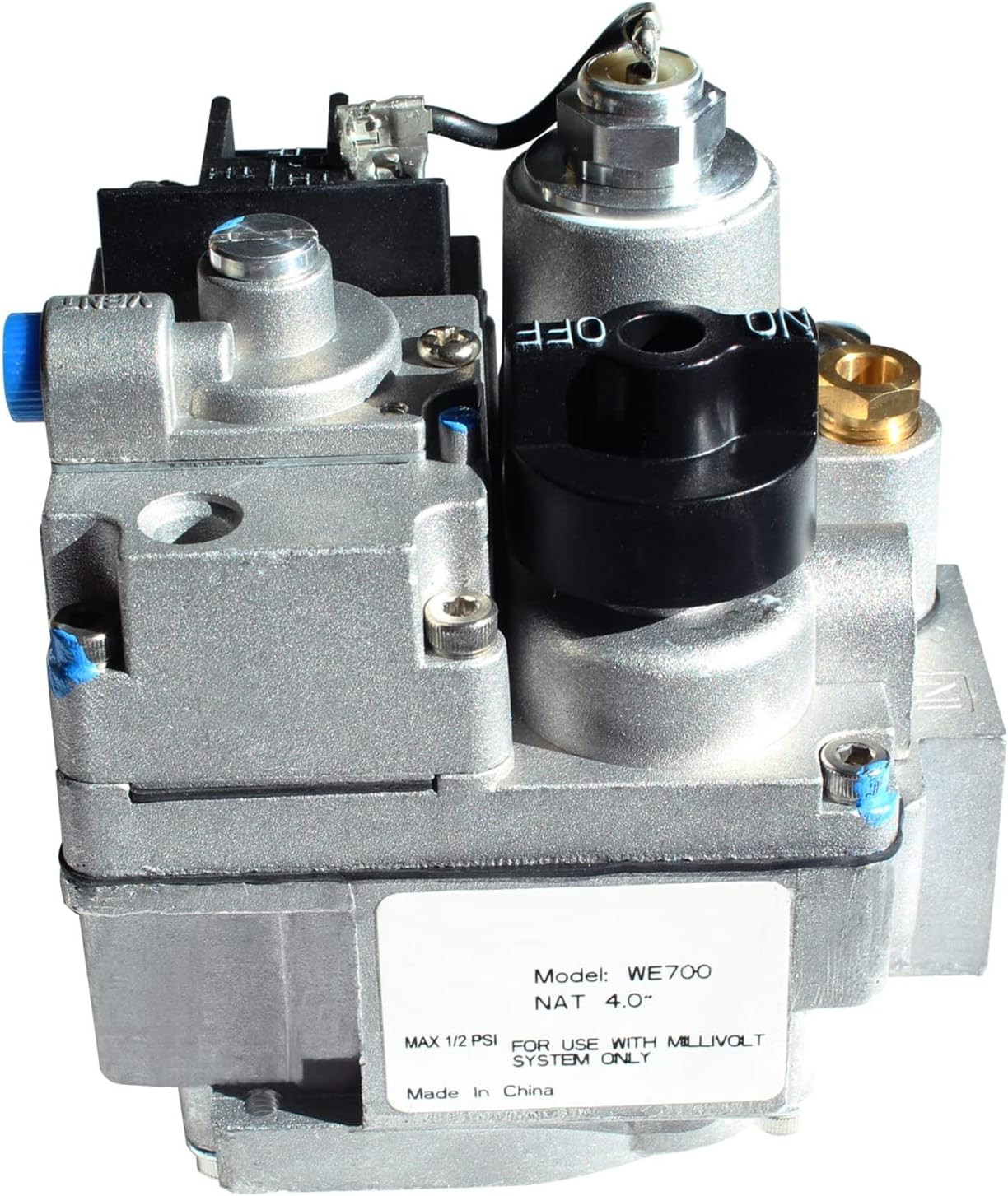 700-506 Millivolt Gas Valve Replacement for Robertshaw 700 Series, 200,000 BTU/