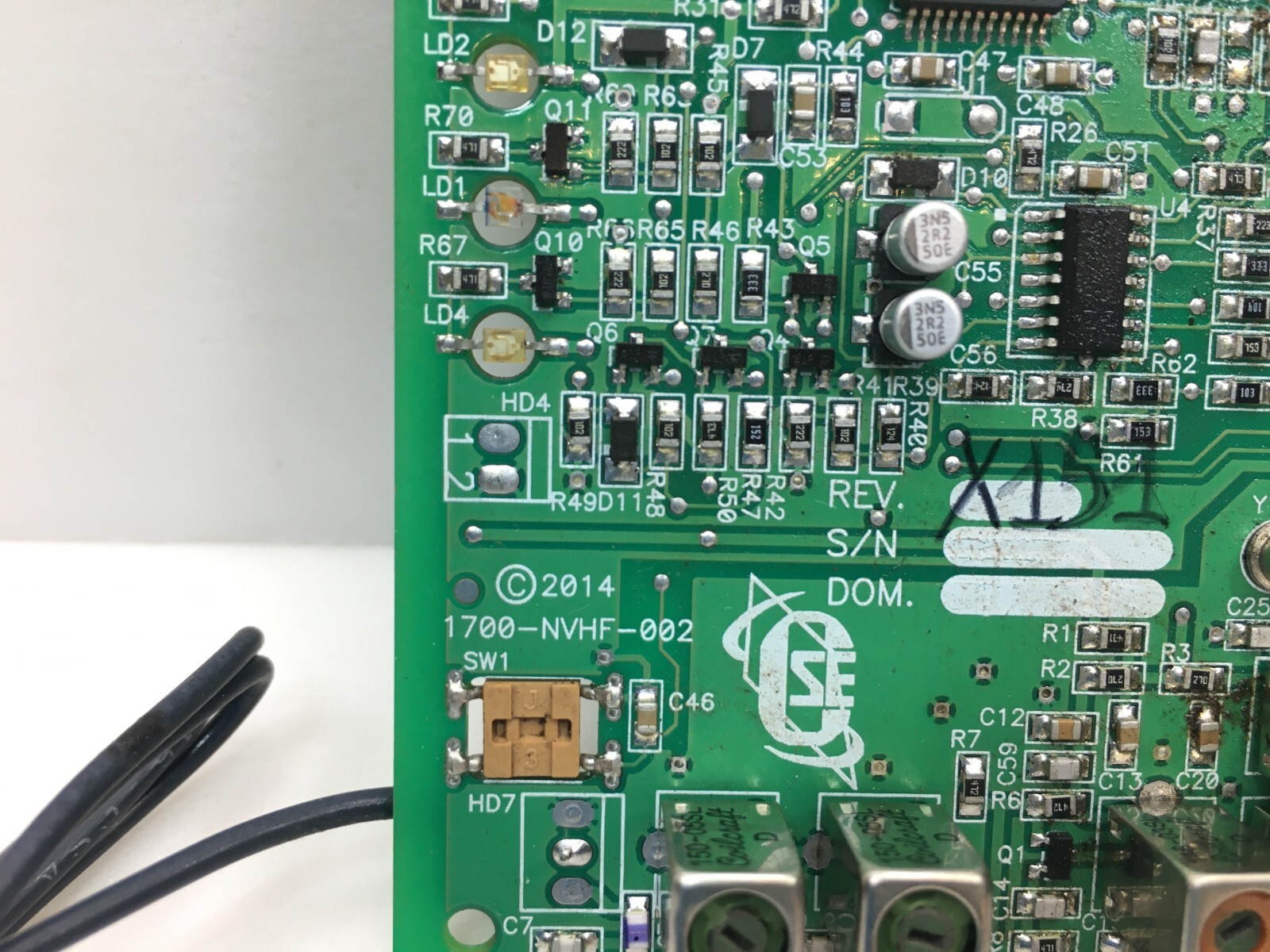 CSE 1700-NVHF-002 Circuit Board used #X151