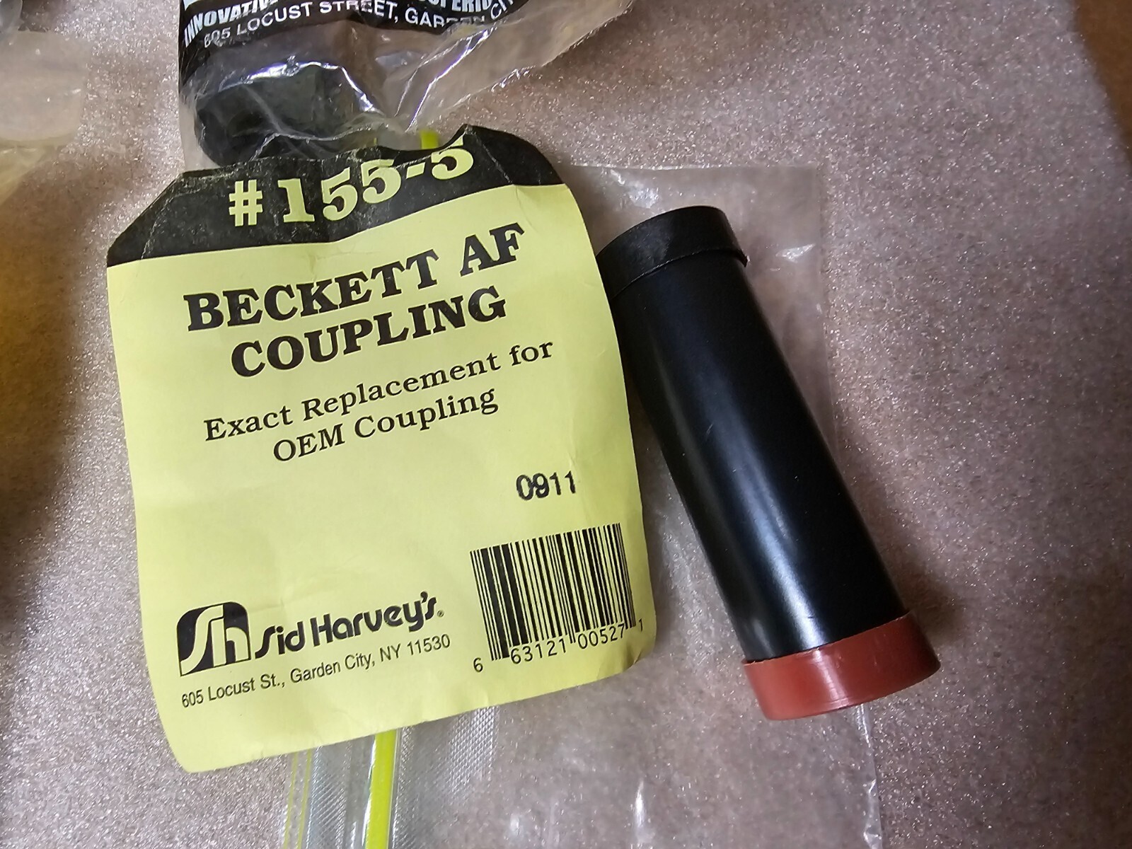 BECKETT AF OIL BURNER COUPLING KIT 155-5 Sid Harvey’s