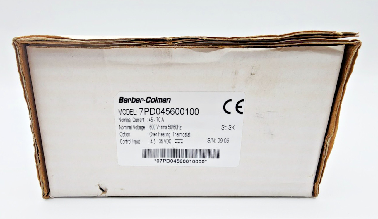 Barber Colman 7PD045600100 Power Supply 4.5-35V In 600V 45A Load PLC Module