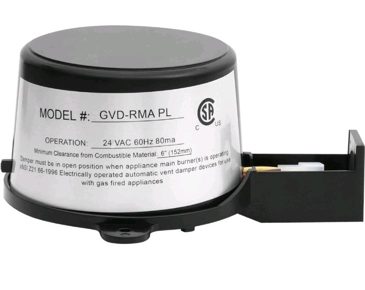46491600 Boiler Damper Motor 24VAC 60Hz 80mA For GVD RMA PL Vent Damper Motor US