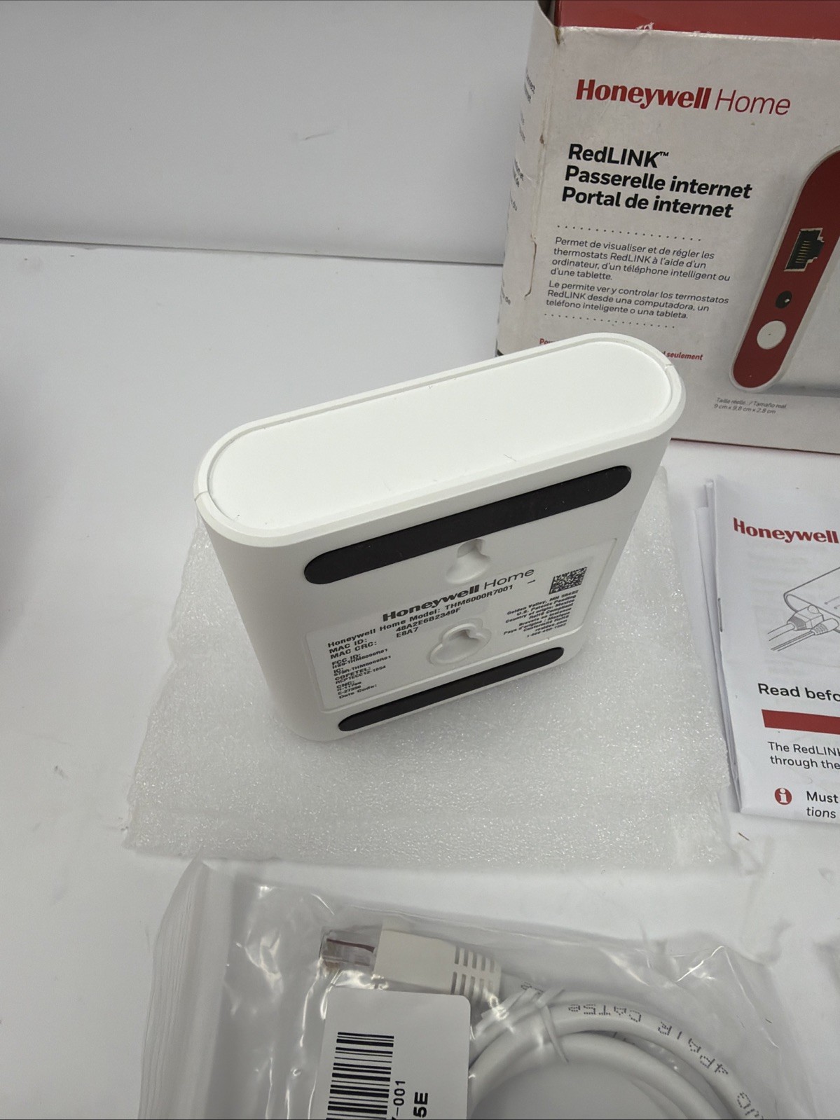 New Honeywell Redlink Internet Gateway THM6000R7001