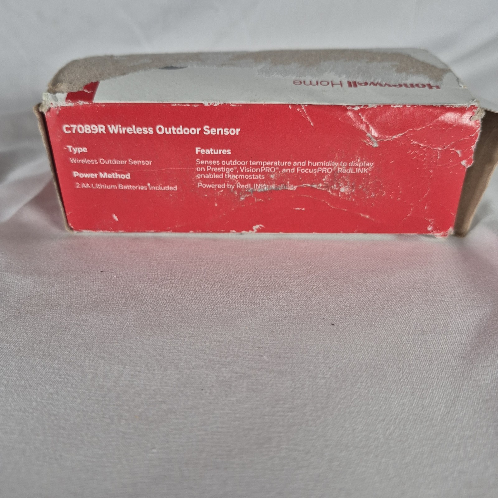 Honeywell Home C7089R Wireless Outdoor Sensor for Thermostat C7089R1013 REDLINK