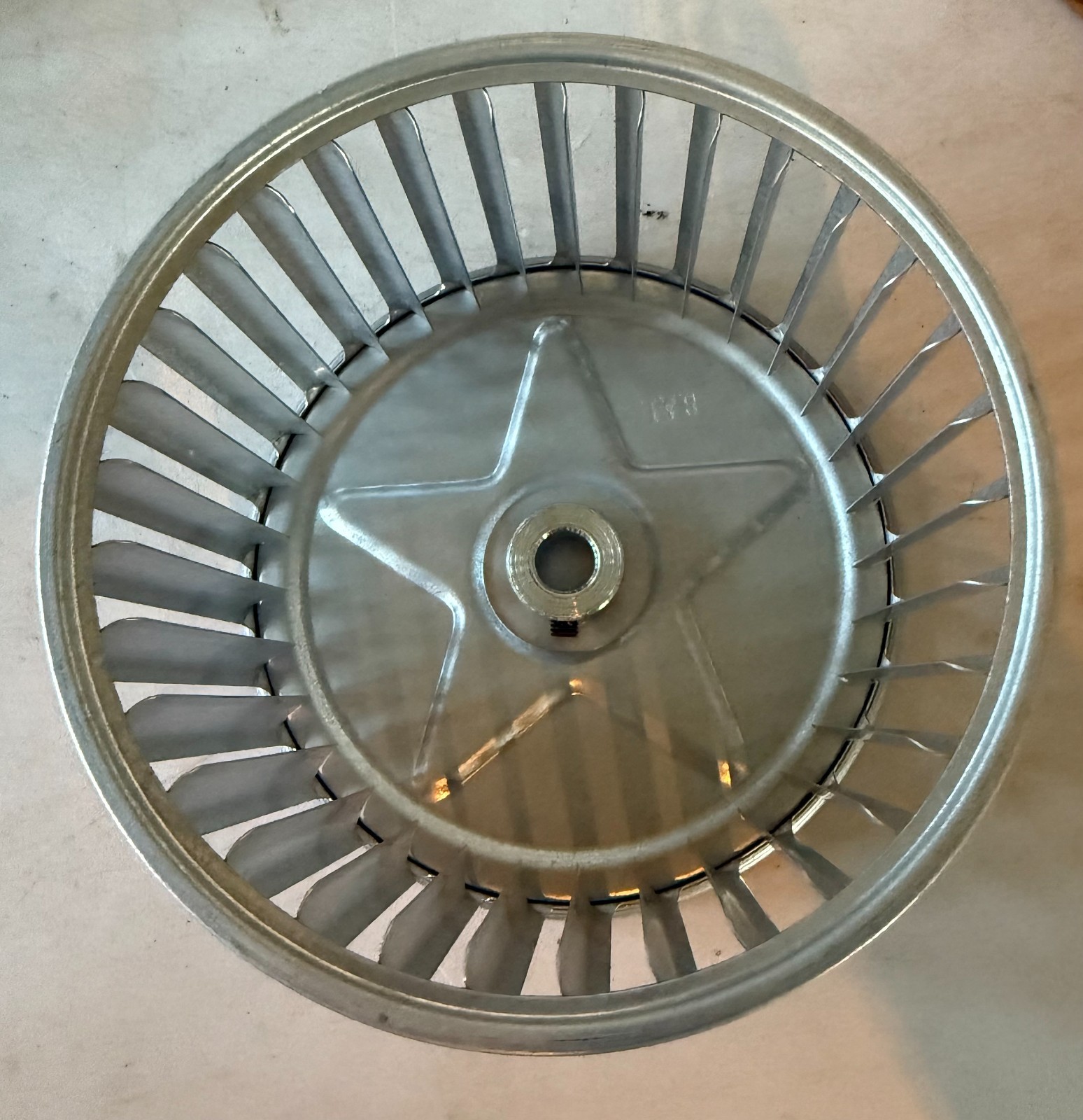Beckett 2288U Blower Wheel 5-3/4 x 3-7/16 Oil Burner HVAC NOS w/ Instructions