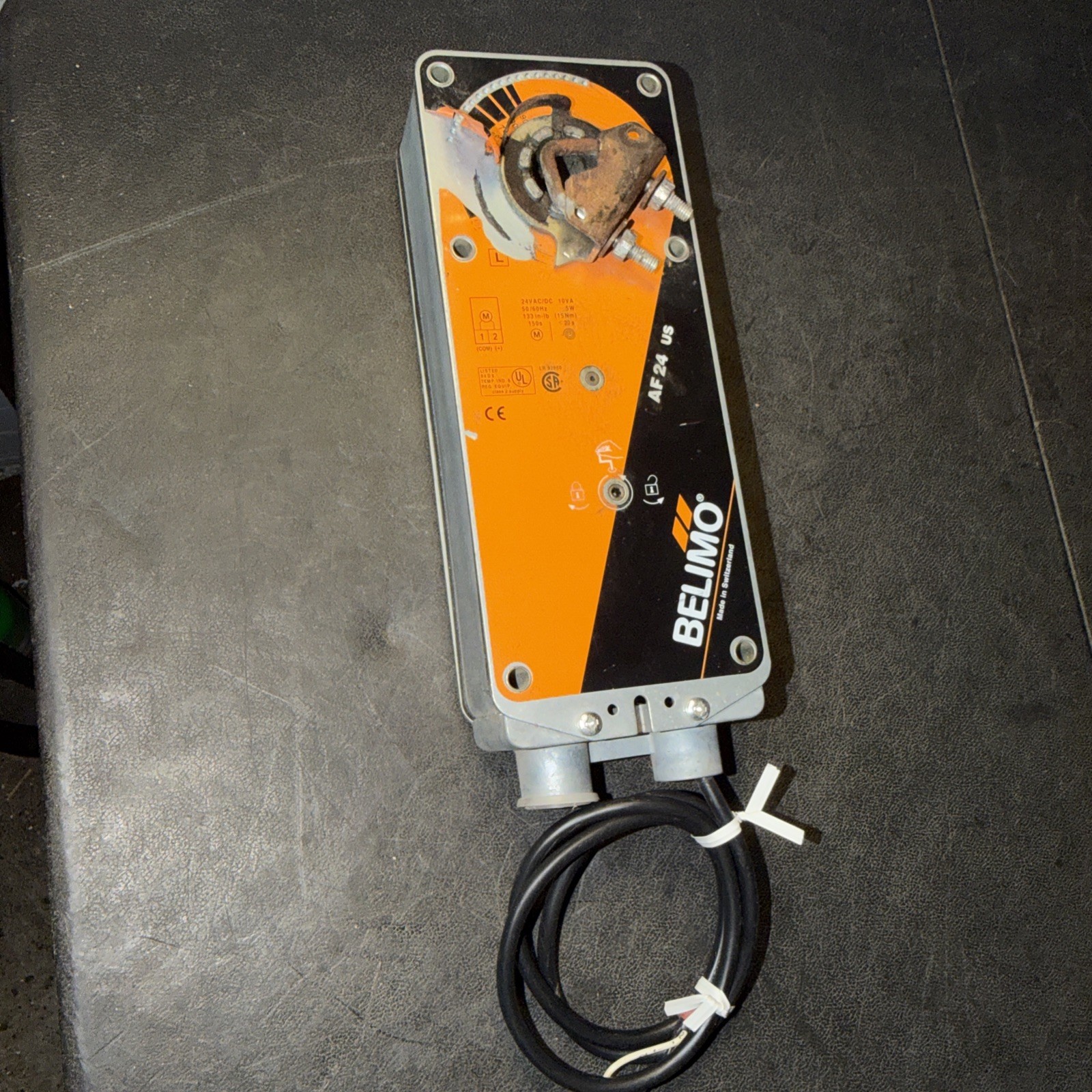BELIMO AF24-SR US AF24SR US Spring Return Actuator 24VAC 2-10 VDC – (SEE PHOTOS)